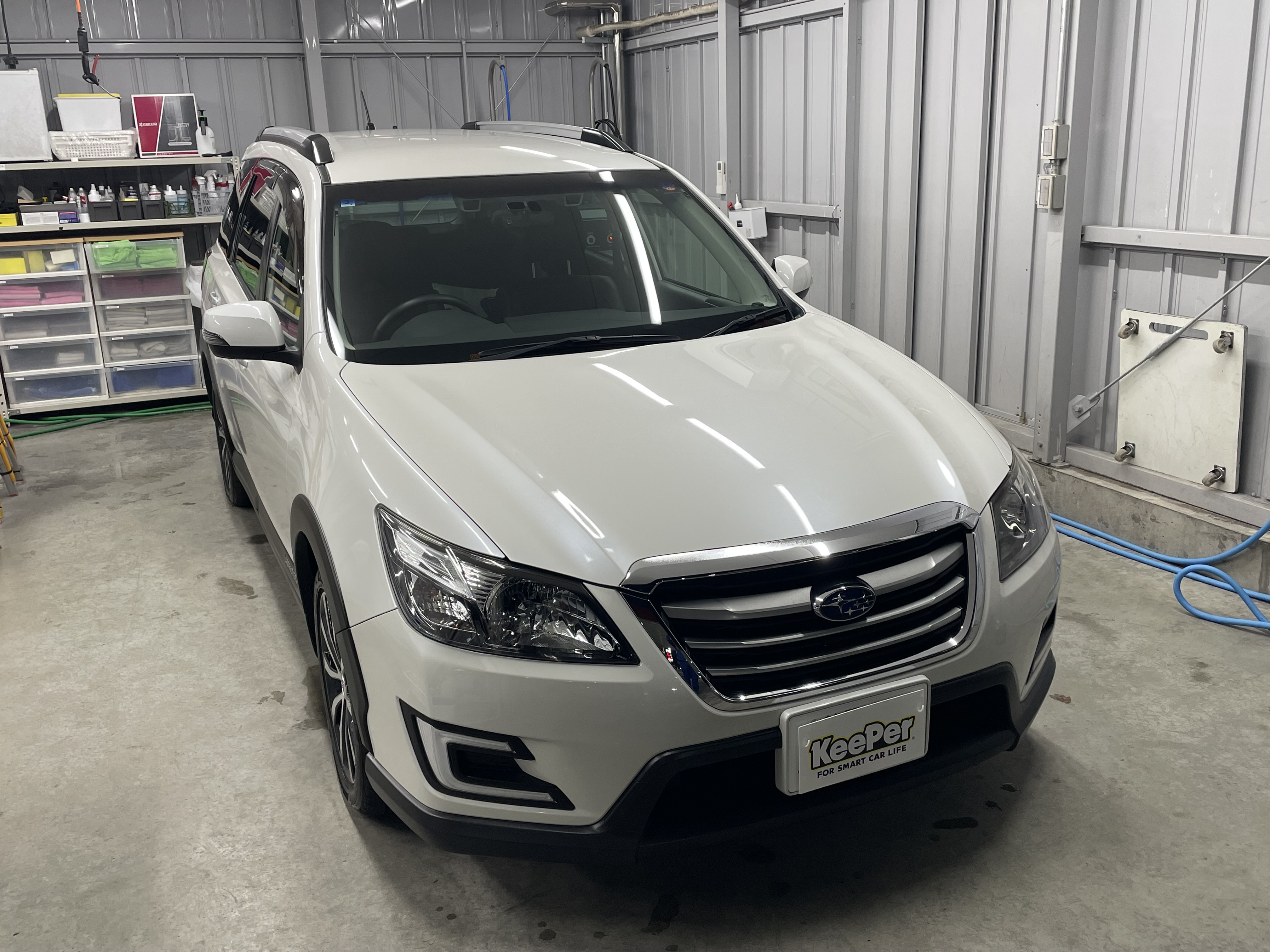 冬の車メンテナンスにおすすめダイヤツーキーパーで愛車ピカピカ🚗