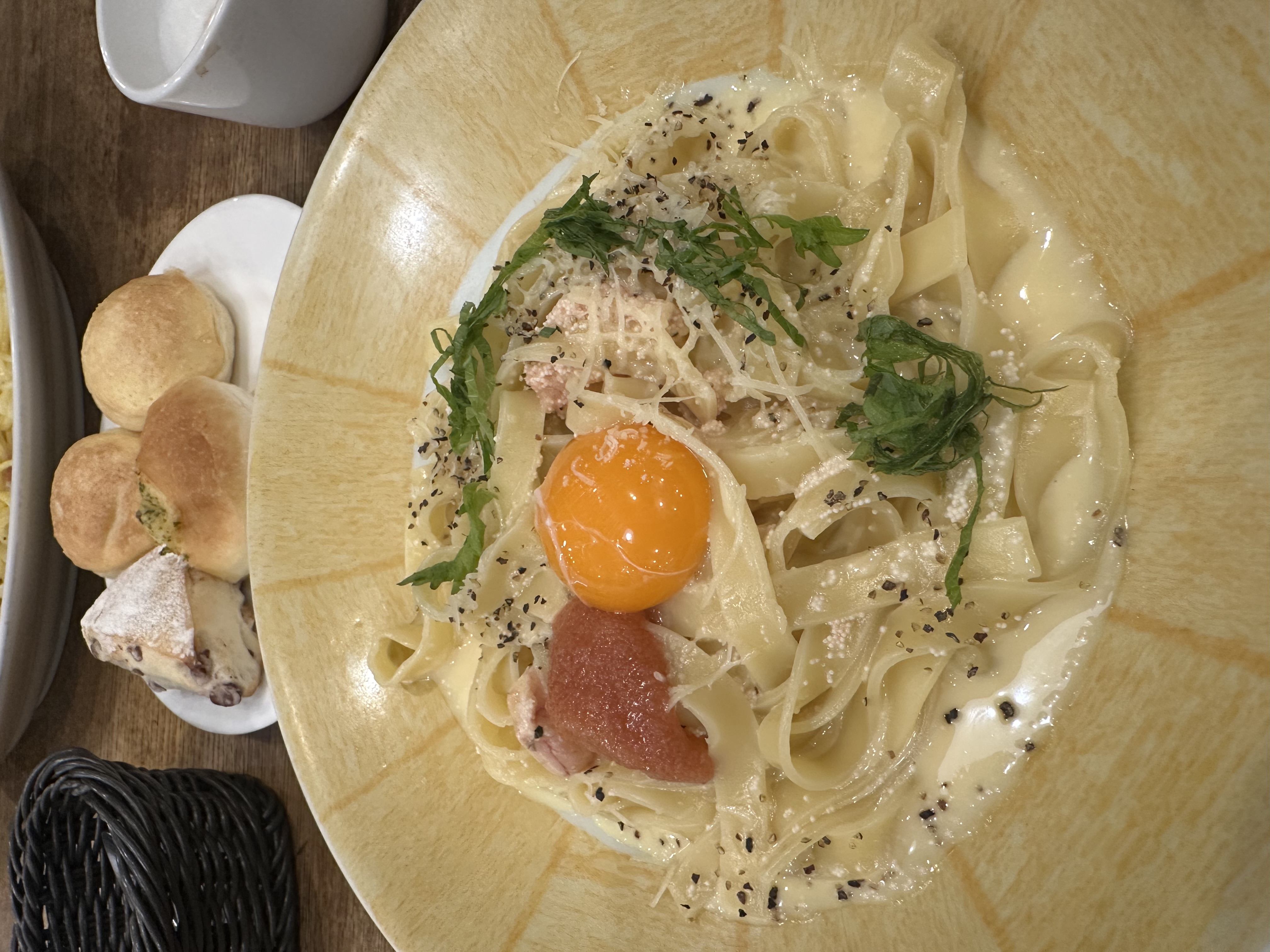 明太子クリームパスタ🍝
