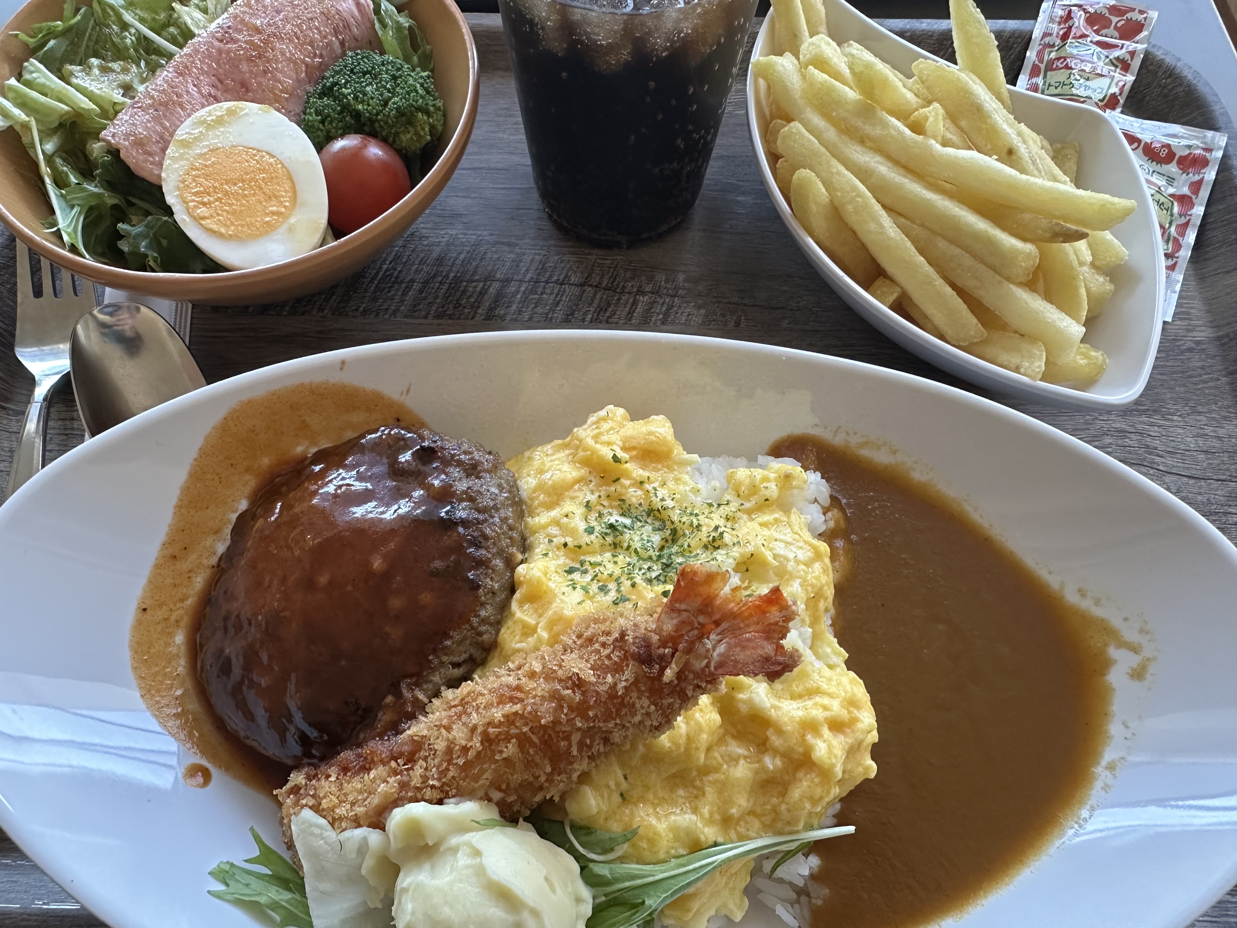 カレーハンバーグ