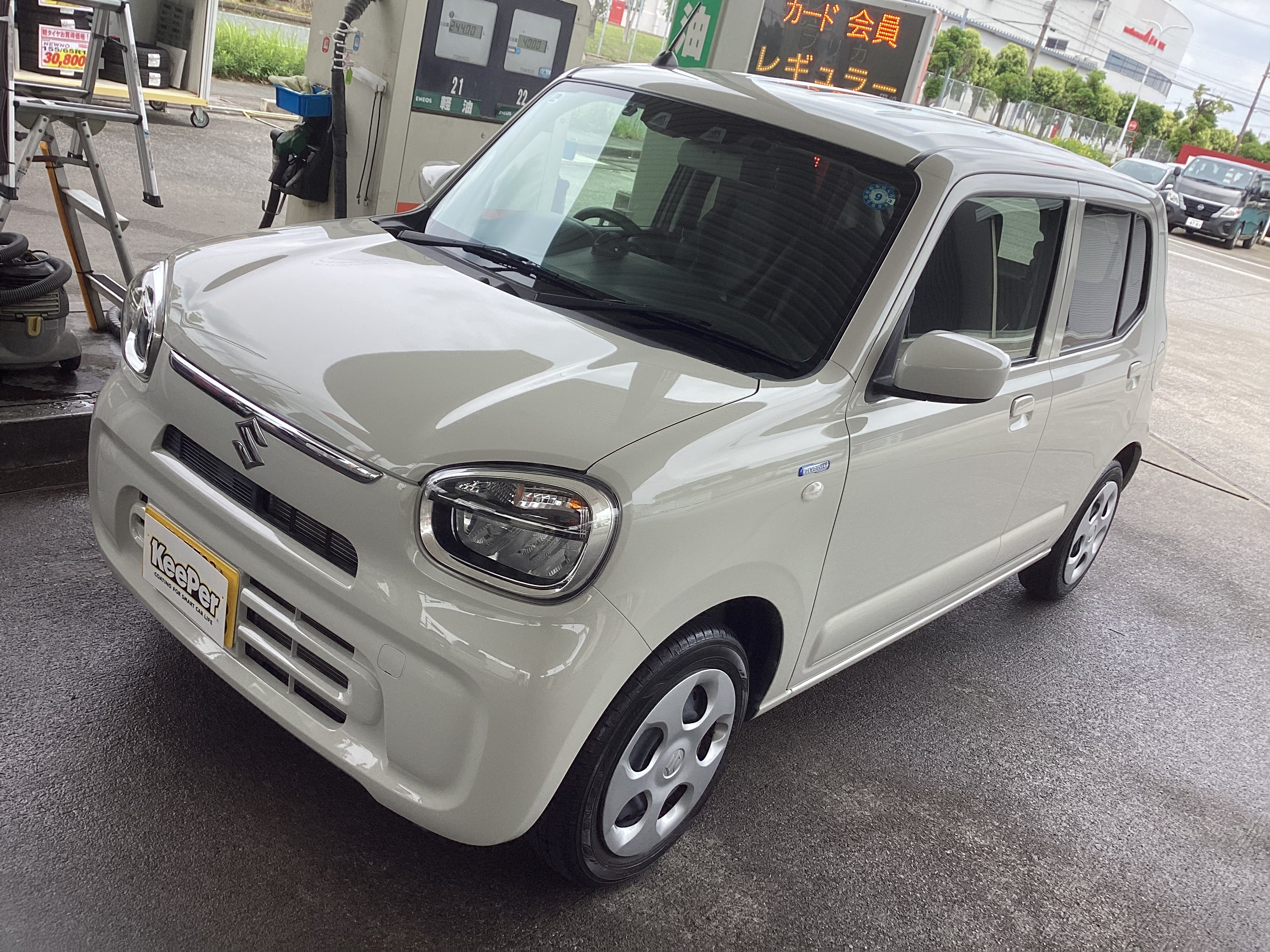 夏の愛車ケアにピュアキーパー施工でツヤと汚れ防止を実感✨