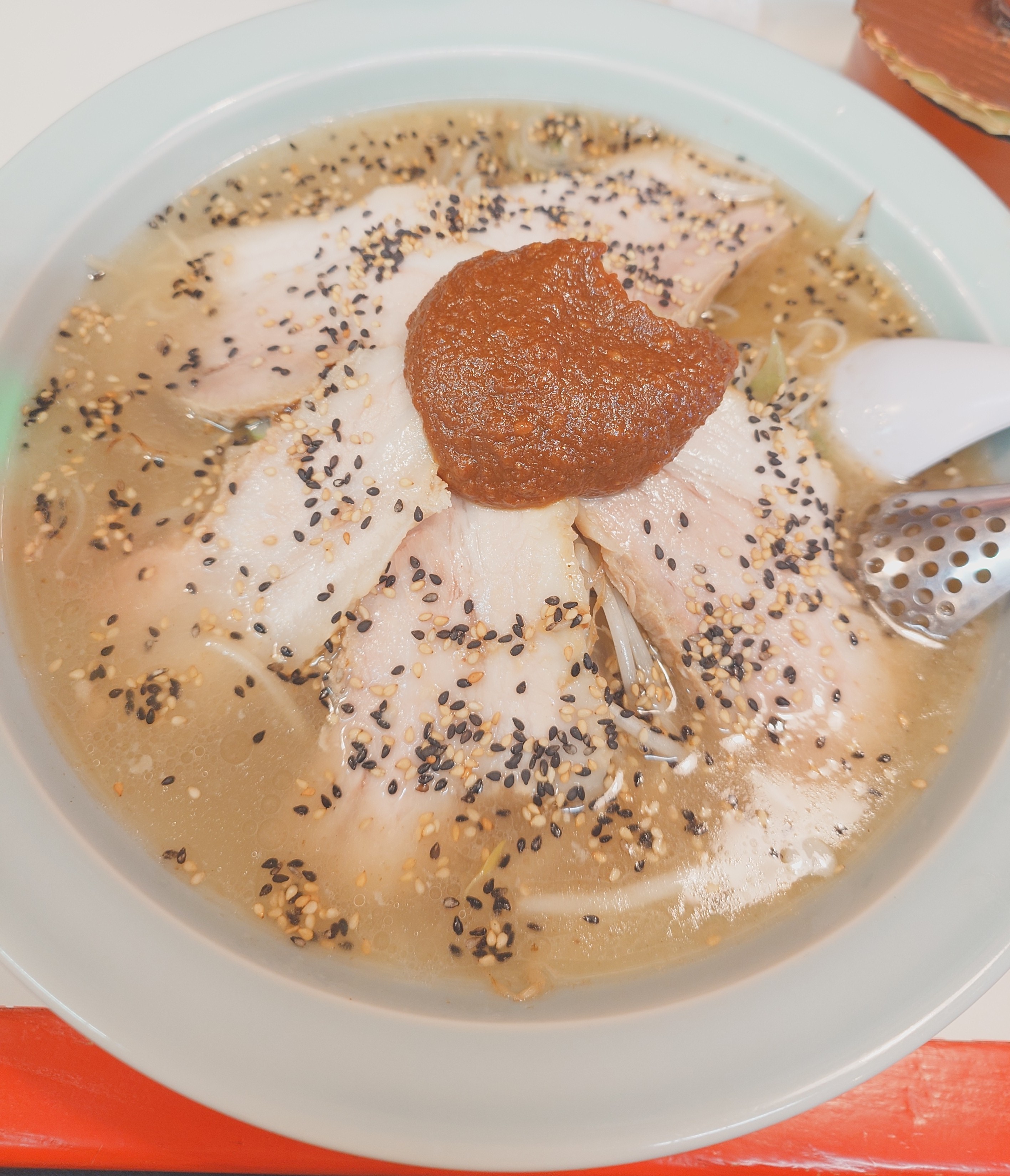 冬はラーメンですね！