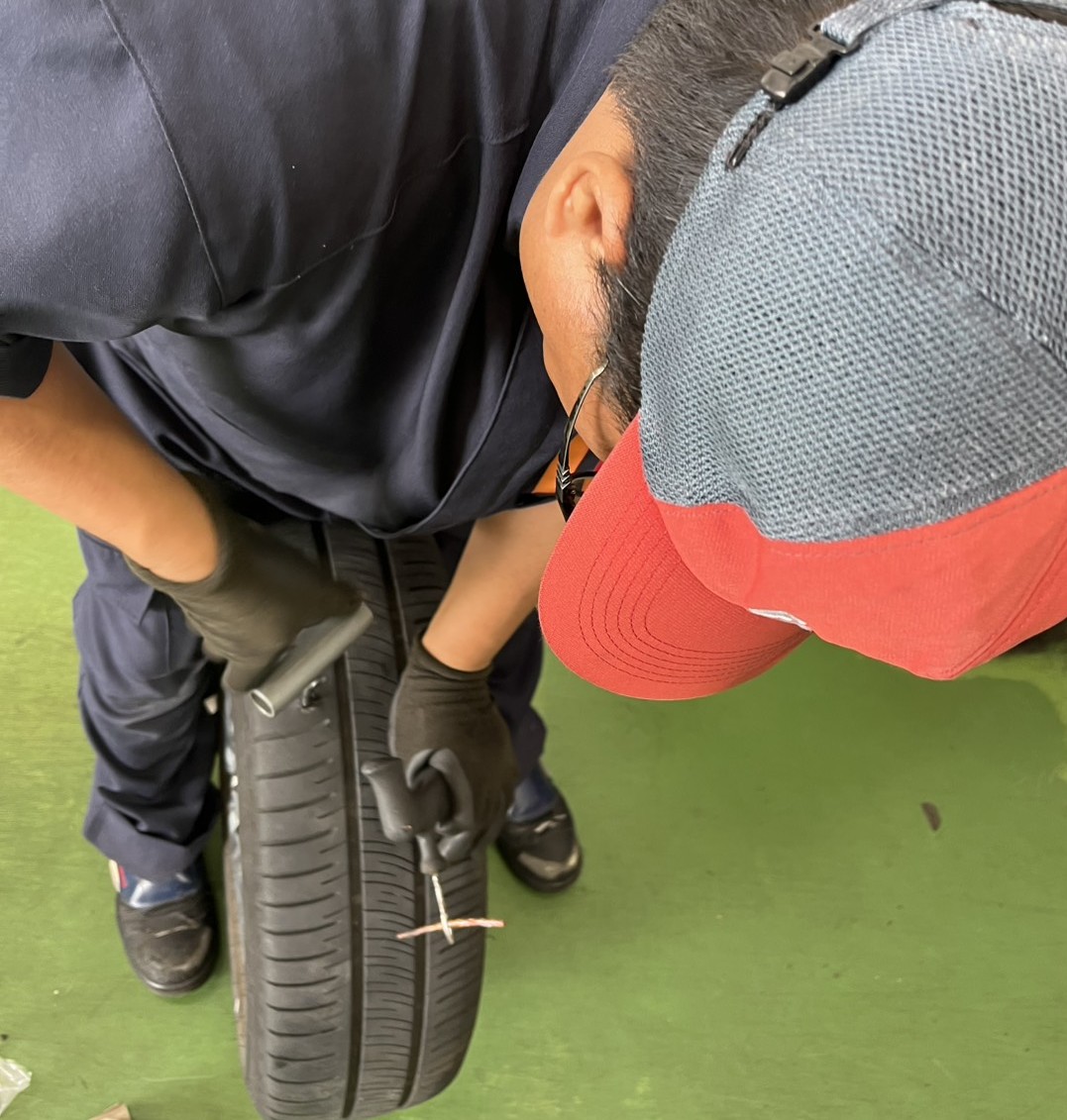 お出かけ前の点検必要です！