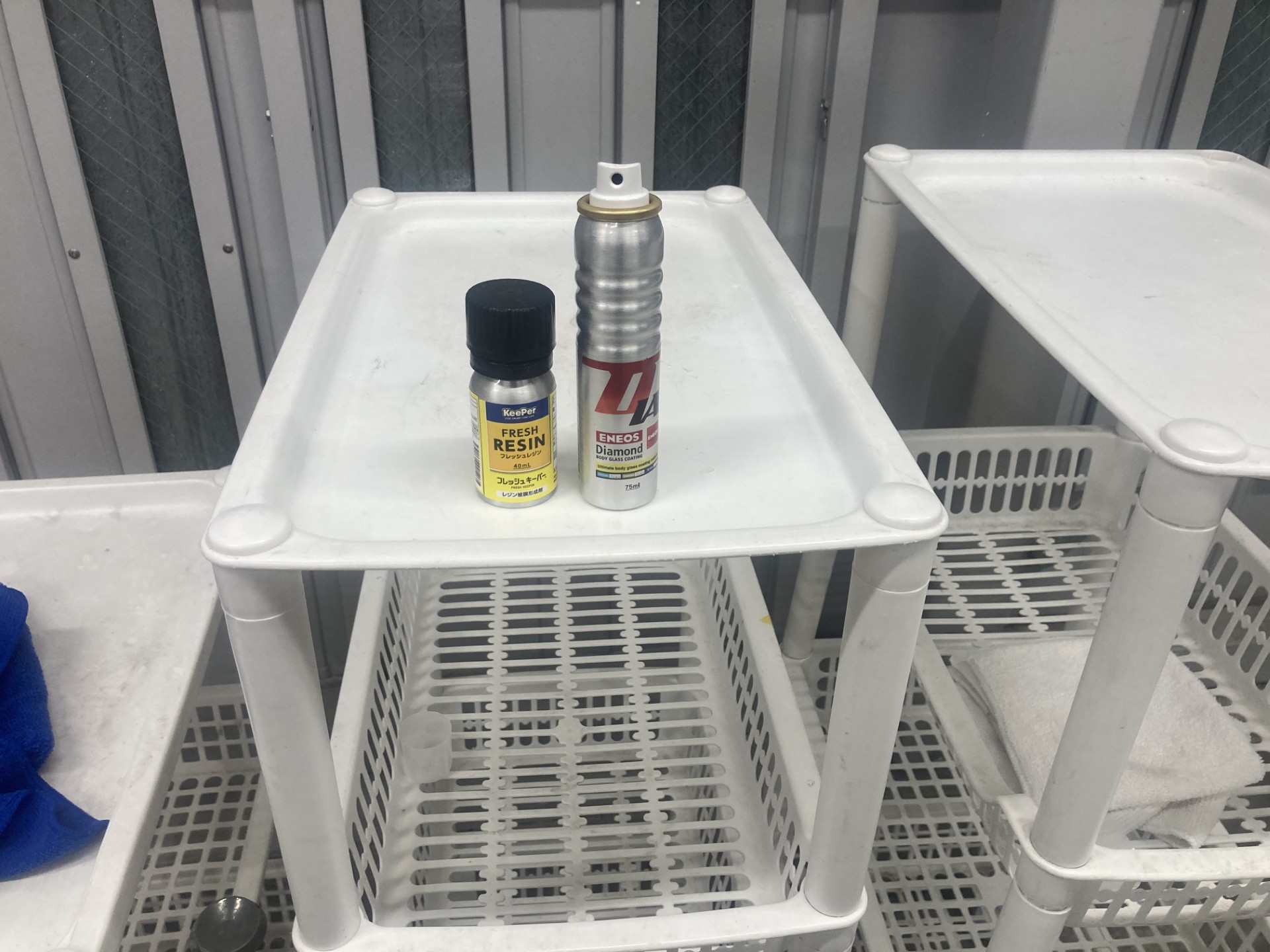 フレッシュキーパー施工に使うダイヤケミカルとフレッシュレジン