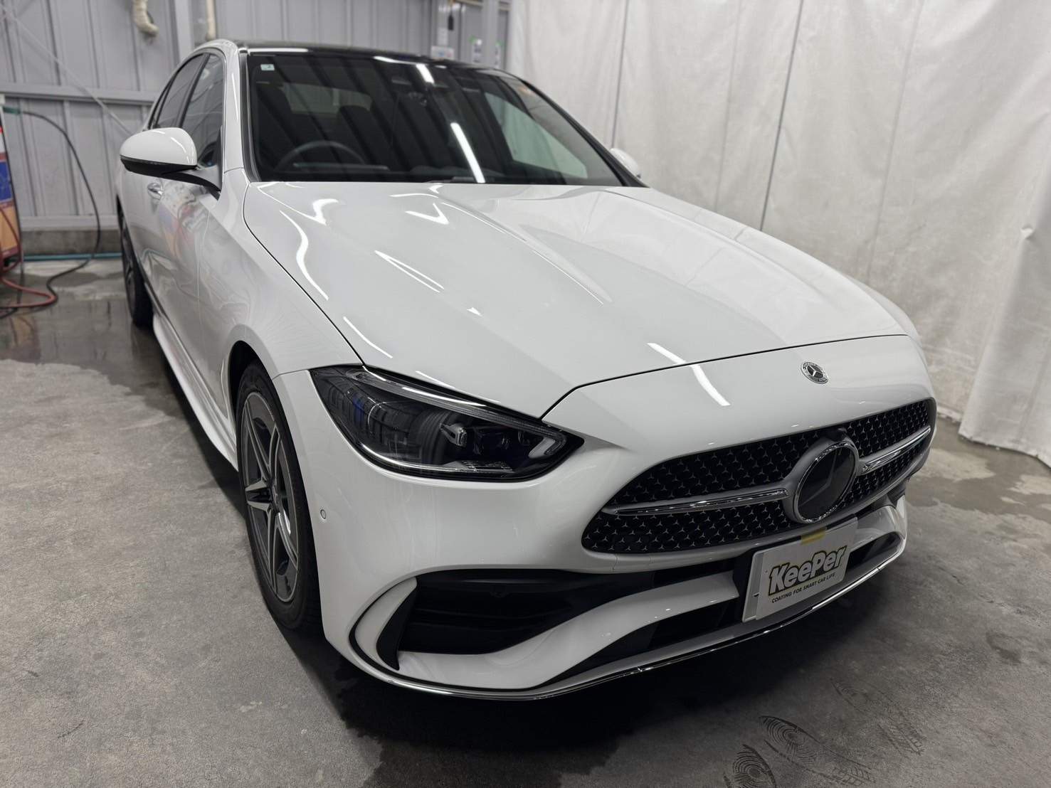 フレッシュキーパーを施工したベンツCLA200ｄ