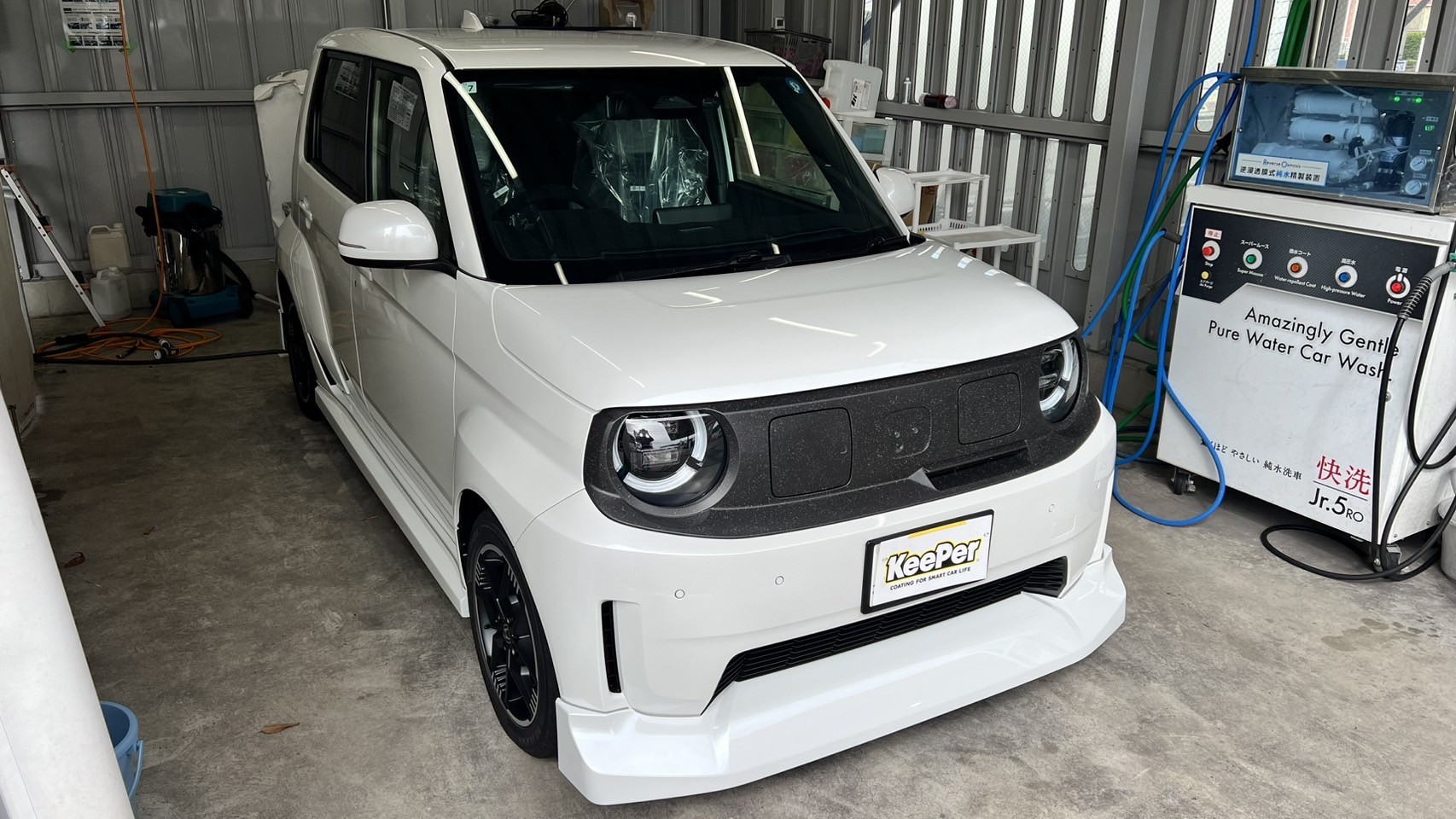 ホンダ・Super-ONEにダイヤⅡキーパープレミアムを施工した