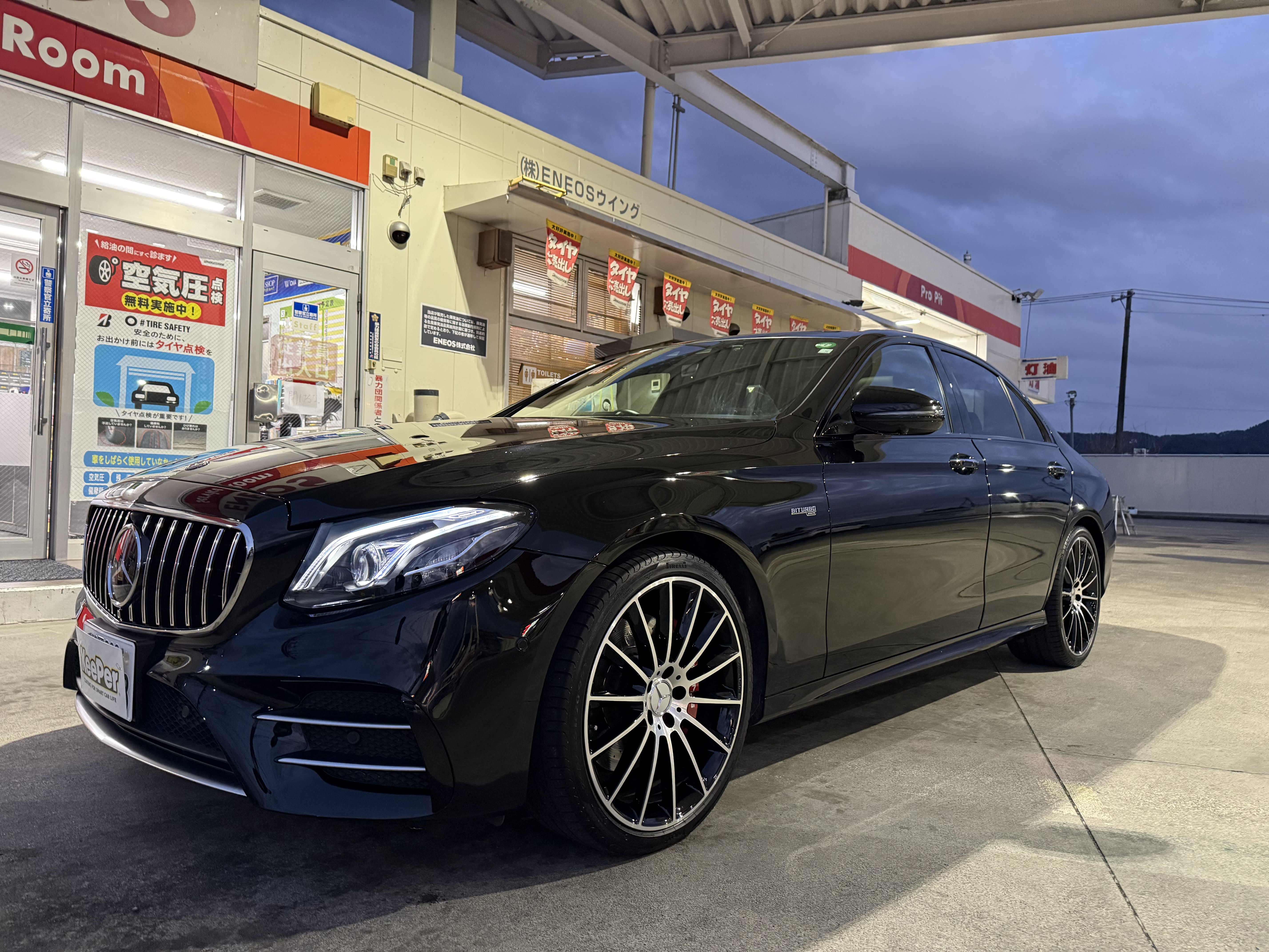 春の雨も安心ベンツにフレッシュキーパー施工とお得な半額オイル交換キャンペーン開催中😊