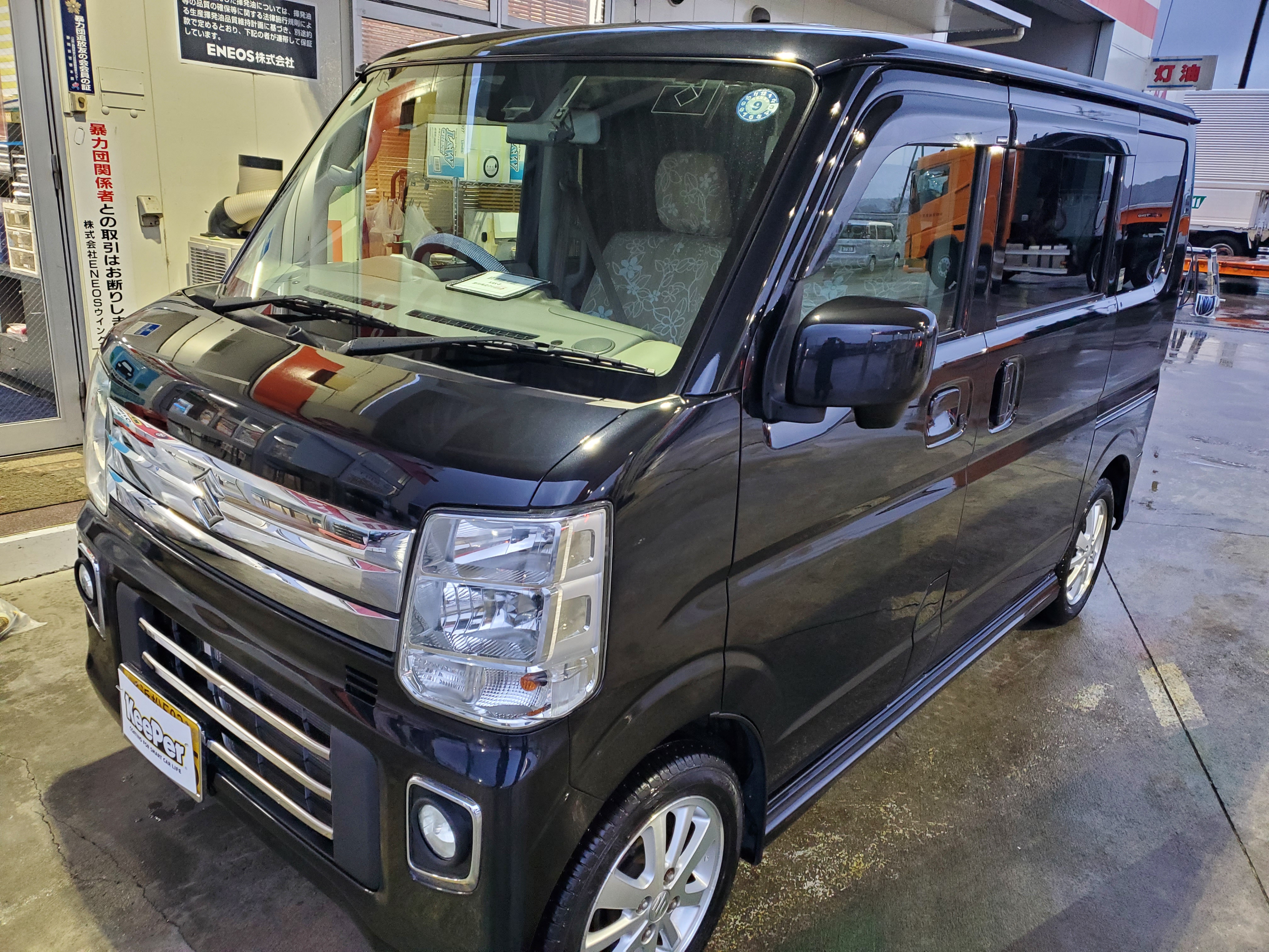 雨の日も安心掛川TSのKeePerコーティングで車ピカピカに✨