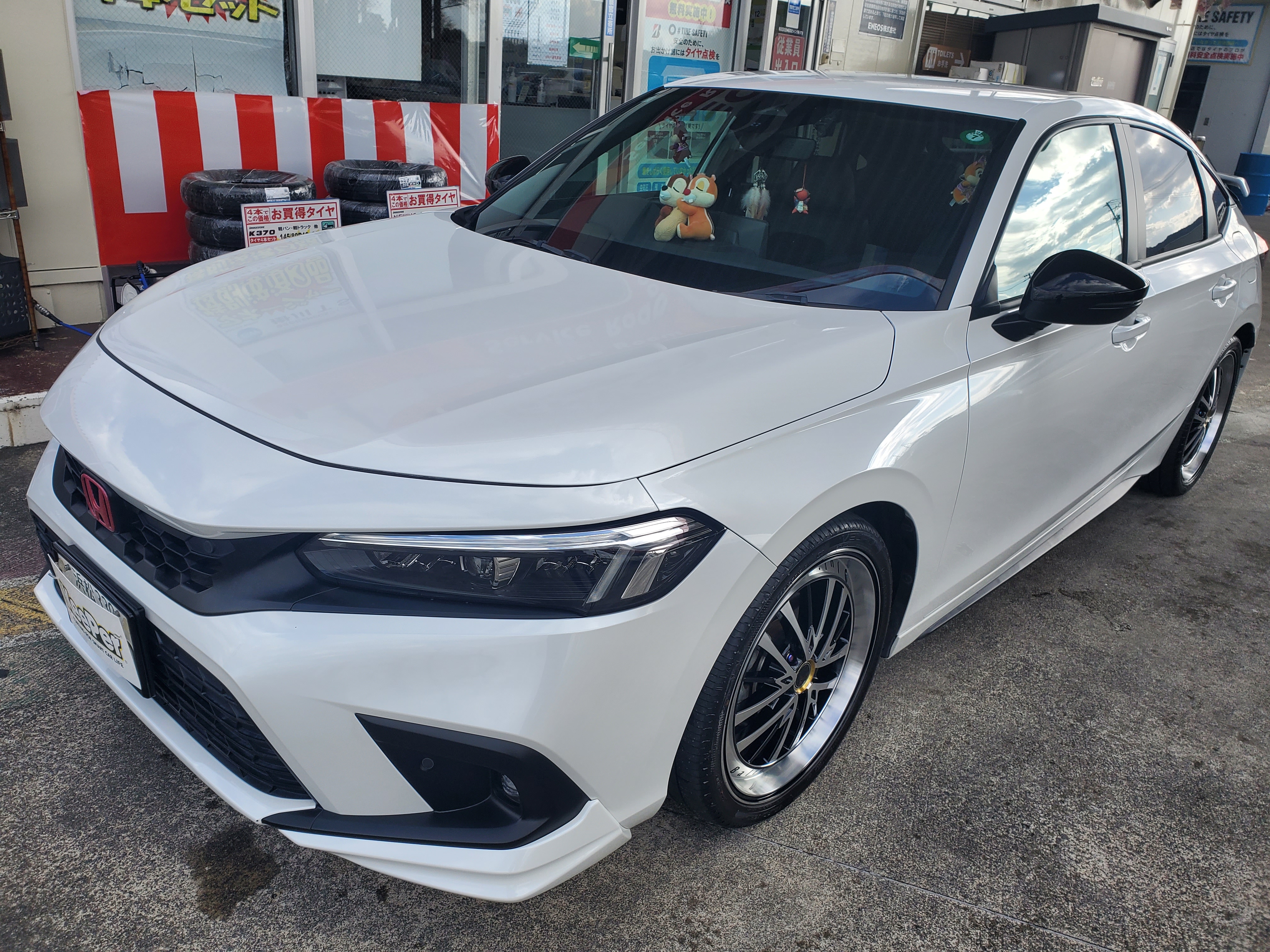 秋冬の安全運転に必須！掛川TSのタイヤ交換と手洗い洗車🚗