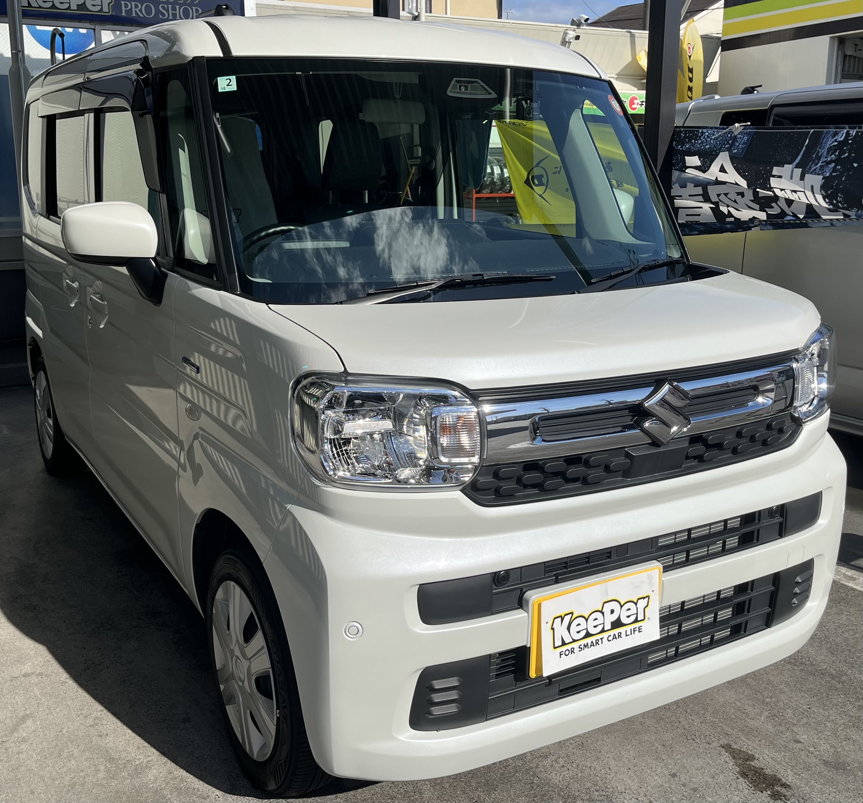 春の雨対策におすすめ超撥水ウィンドウコーティング🚗梅が岡SSの施工紹介