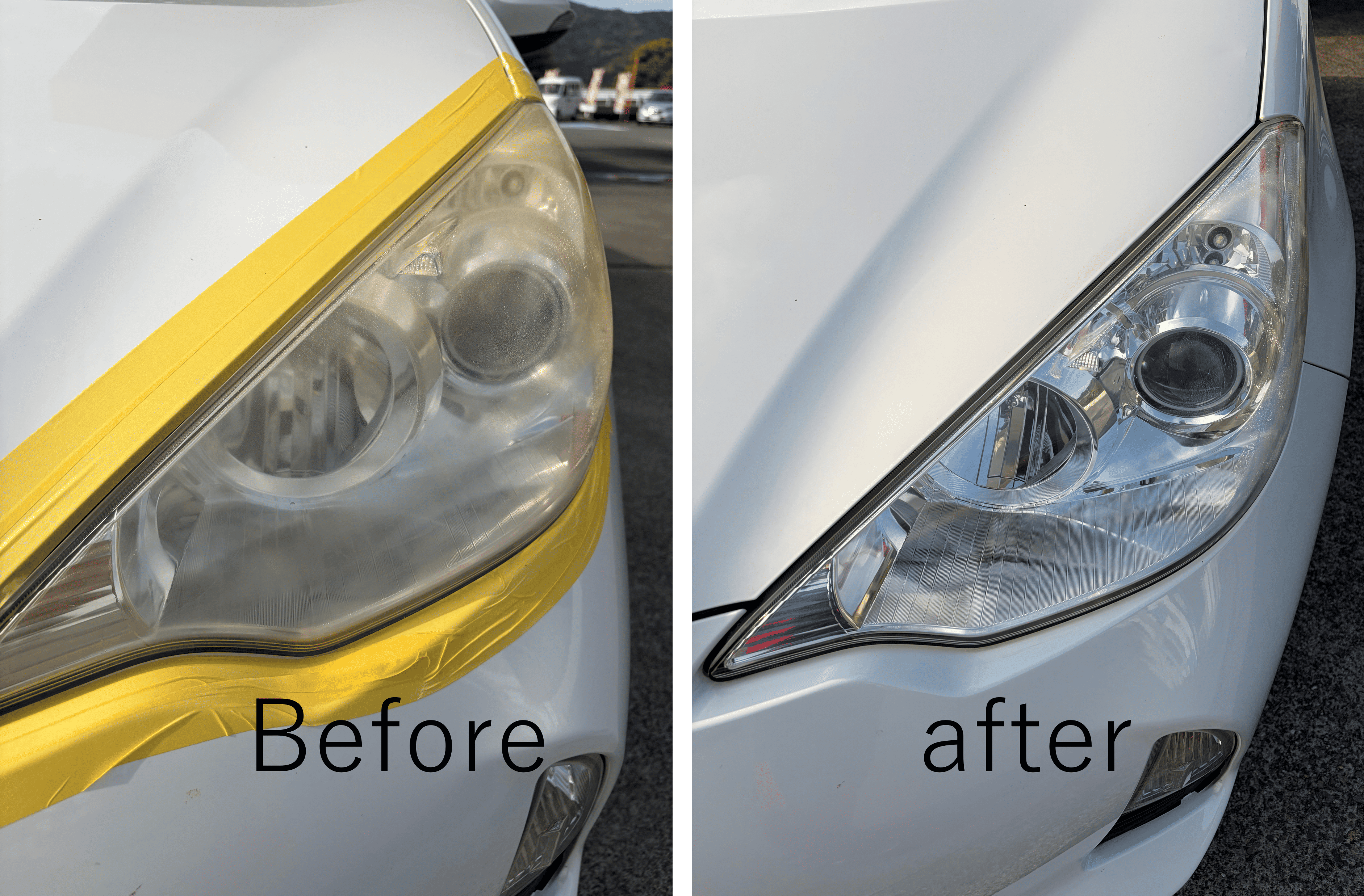 三ヶ日インターTSの黄ばみ取りでクリアな視界を手に入れよう✨