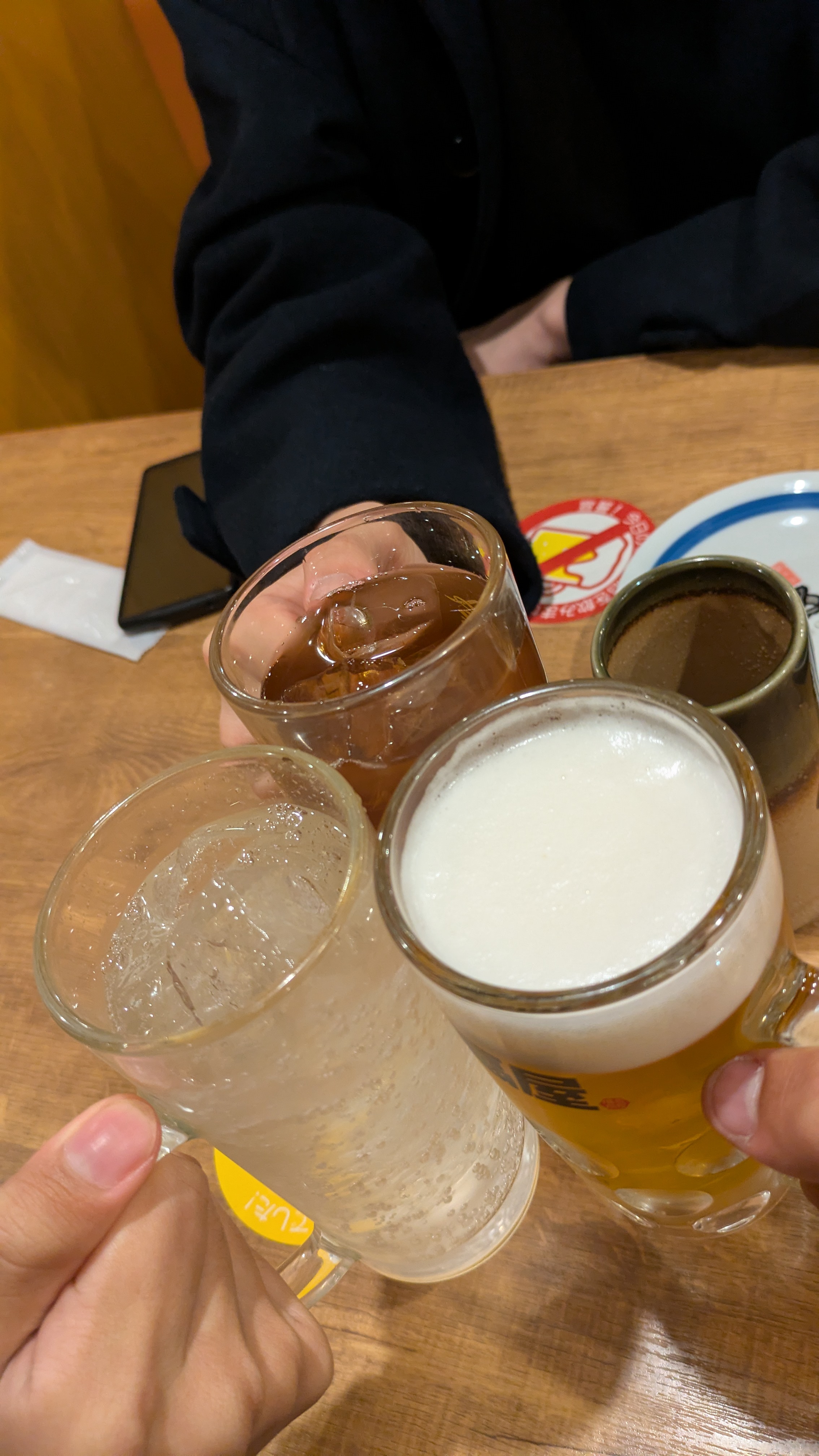 1杯目は