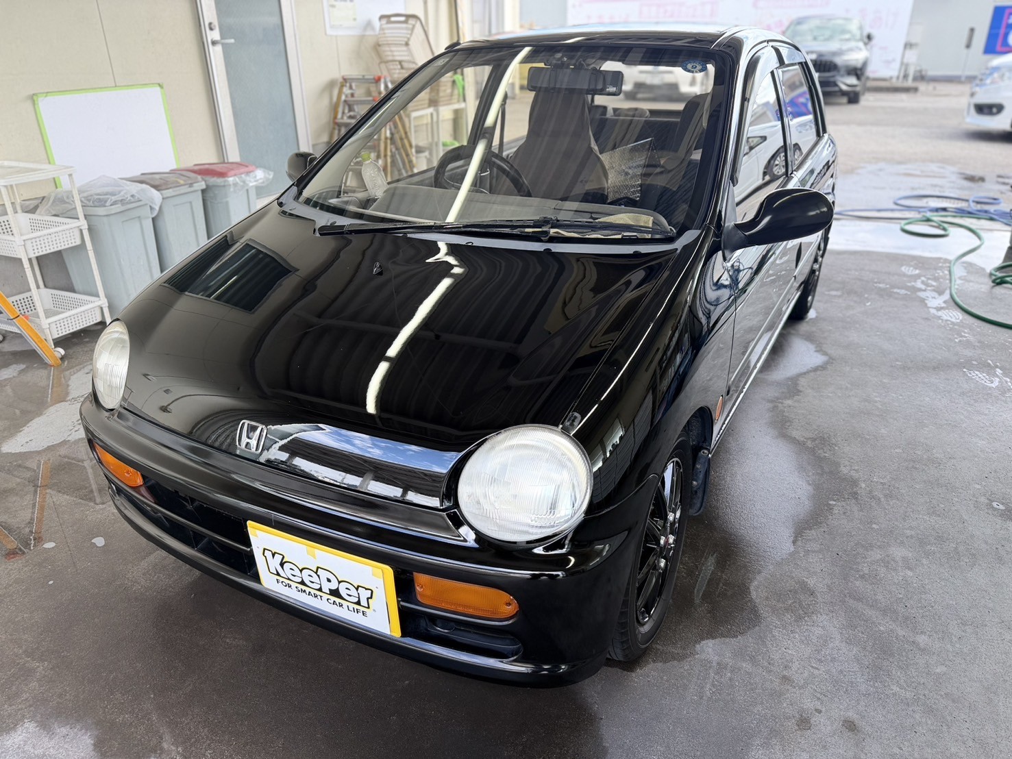 クリスタルキーパーを施工した車