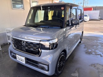 グレーホンダ　NBOXにフレッシュキーパーを施工したボディ全体