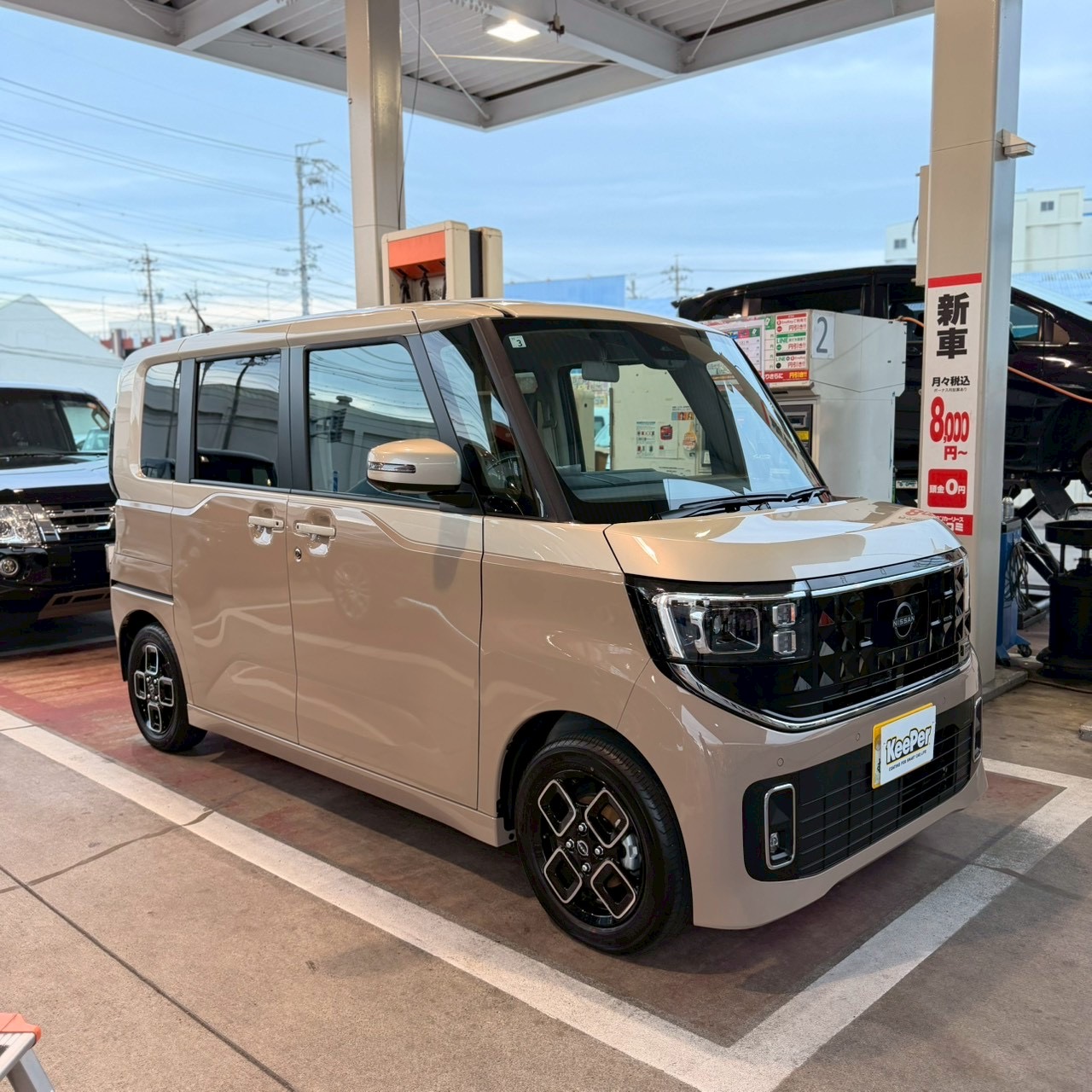 新車のルークスにフレッシュキーパーを施工🌈