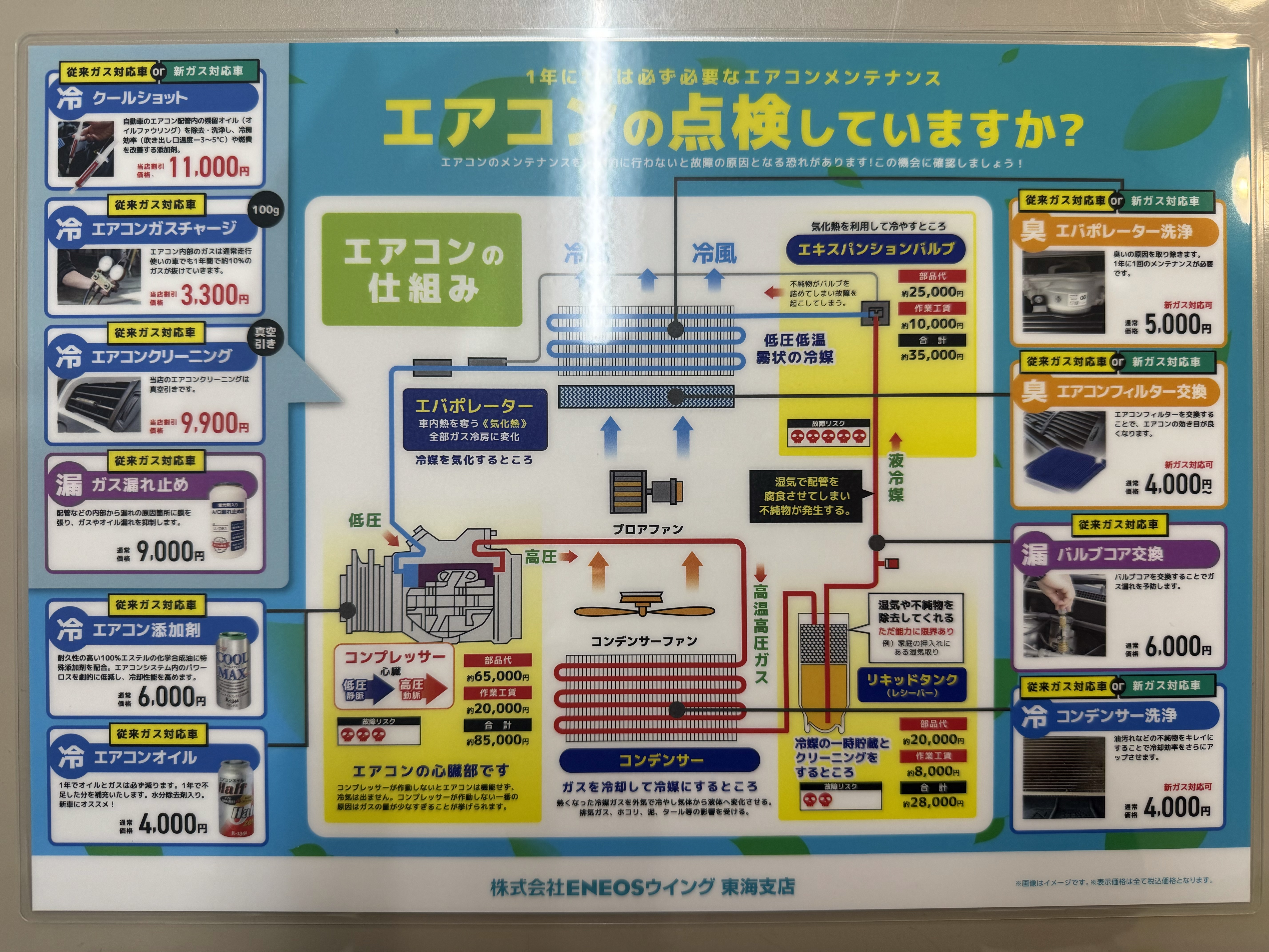 夏前に安心カーエアコン点検で快適ドライブを応援🚗