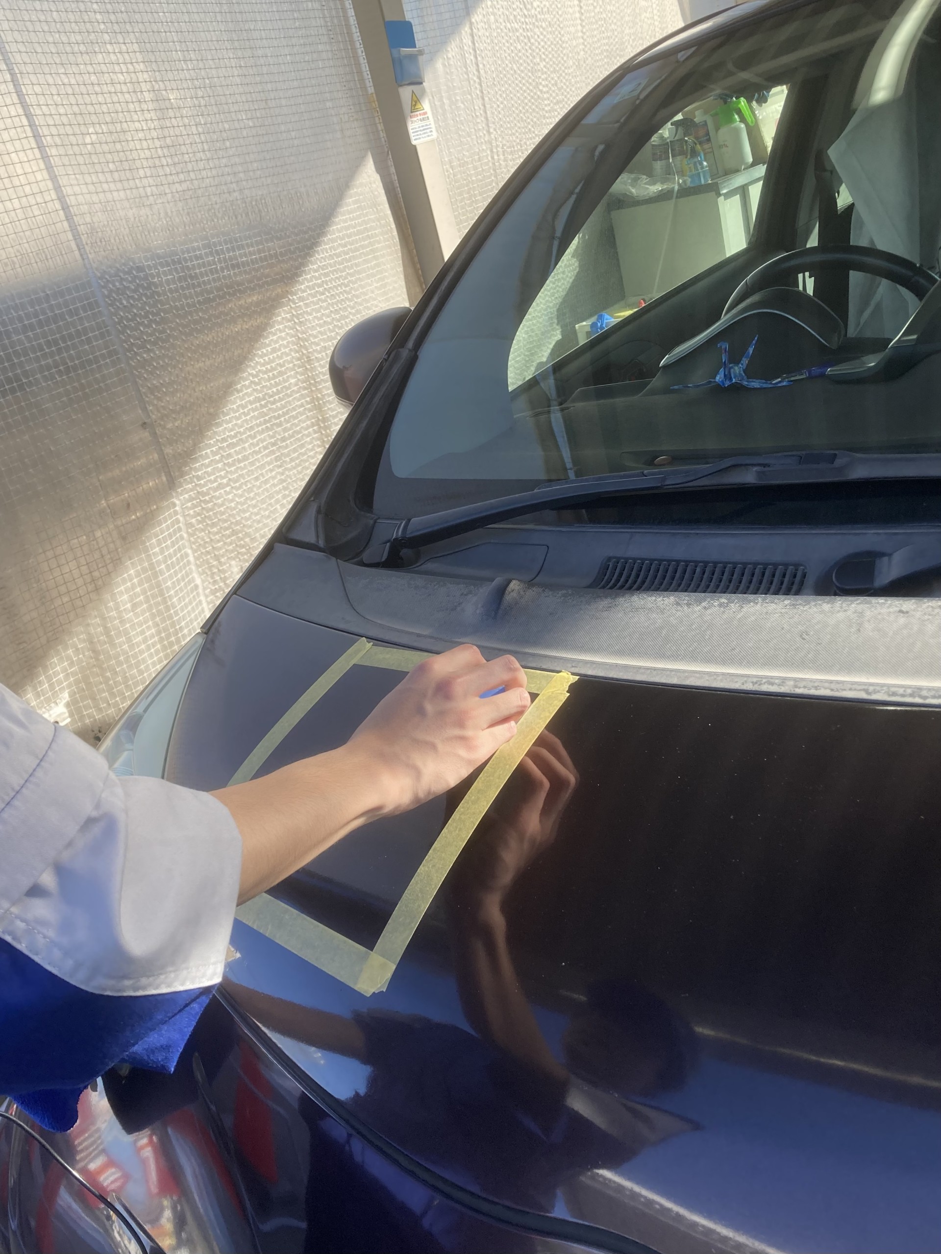 セルフ厚原SSの春の洗車と安心点検サービス案内🌸