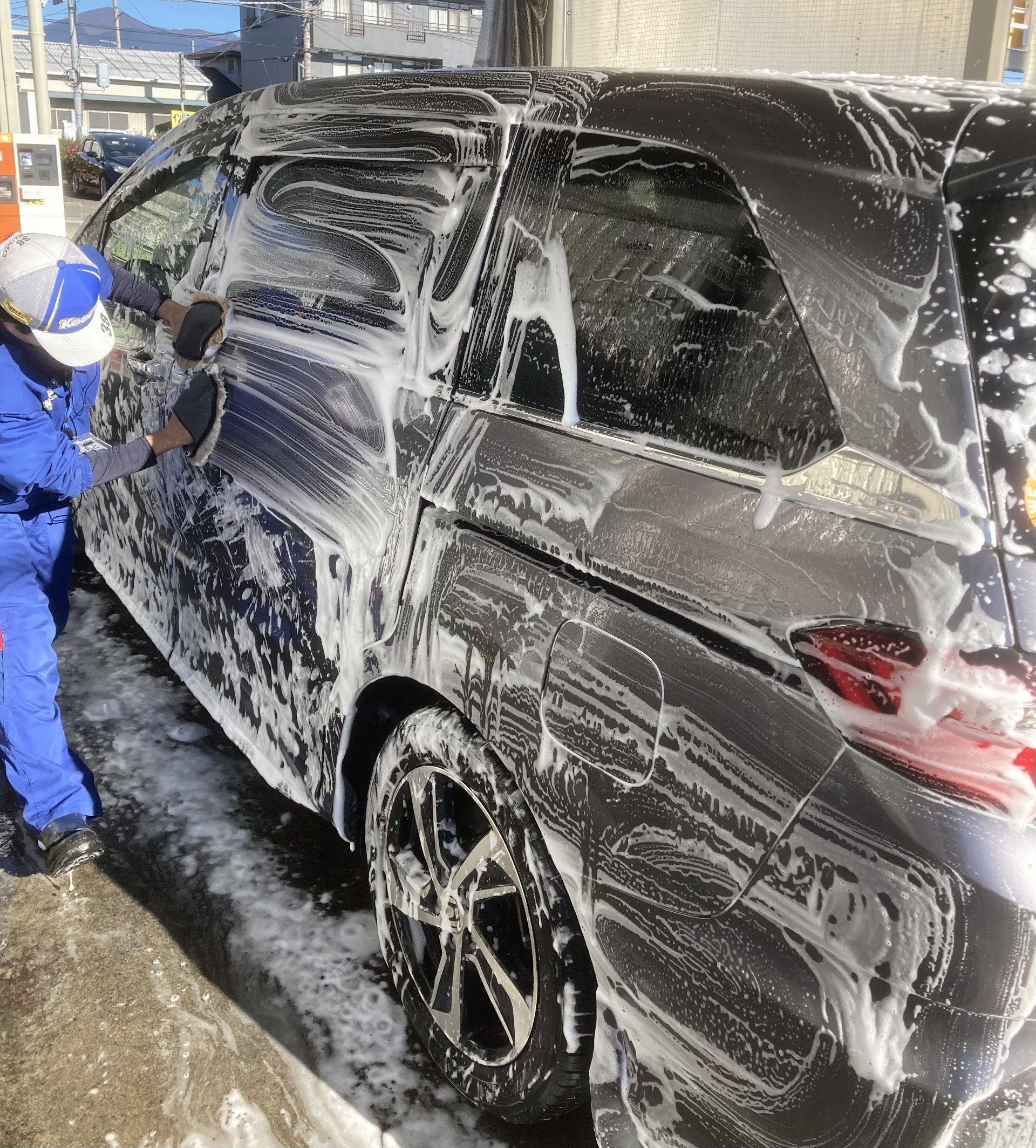 冬の手洗い洗車とオイル交換キャンペーン🚗