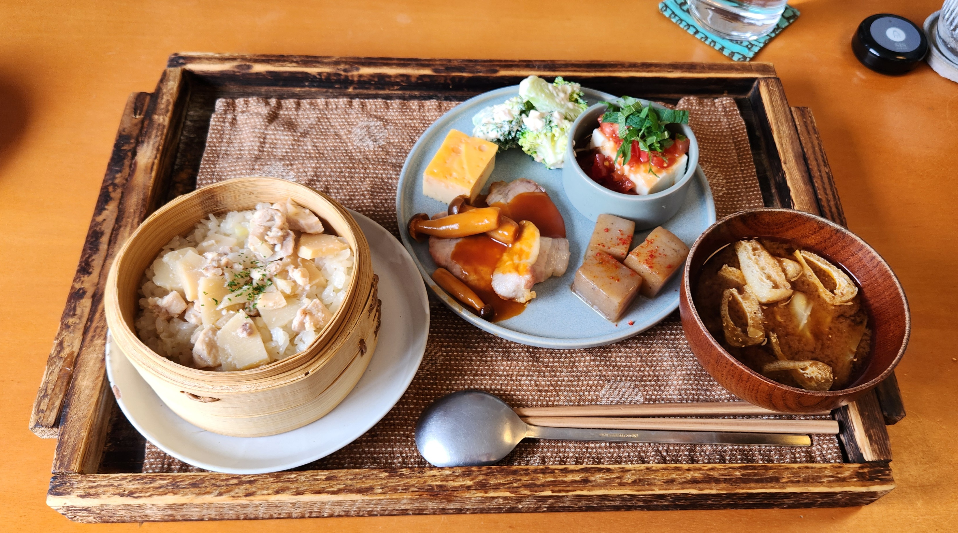 蒸籠飯ランチ🌸｜セルフ新居SS｜202603061258