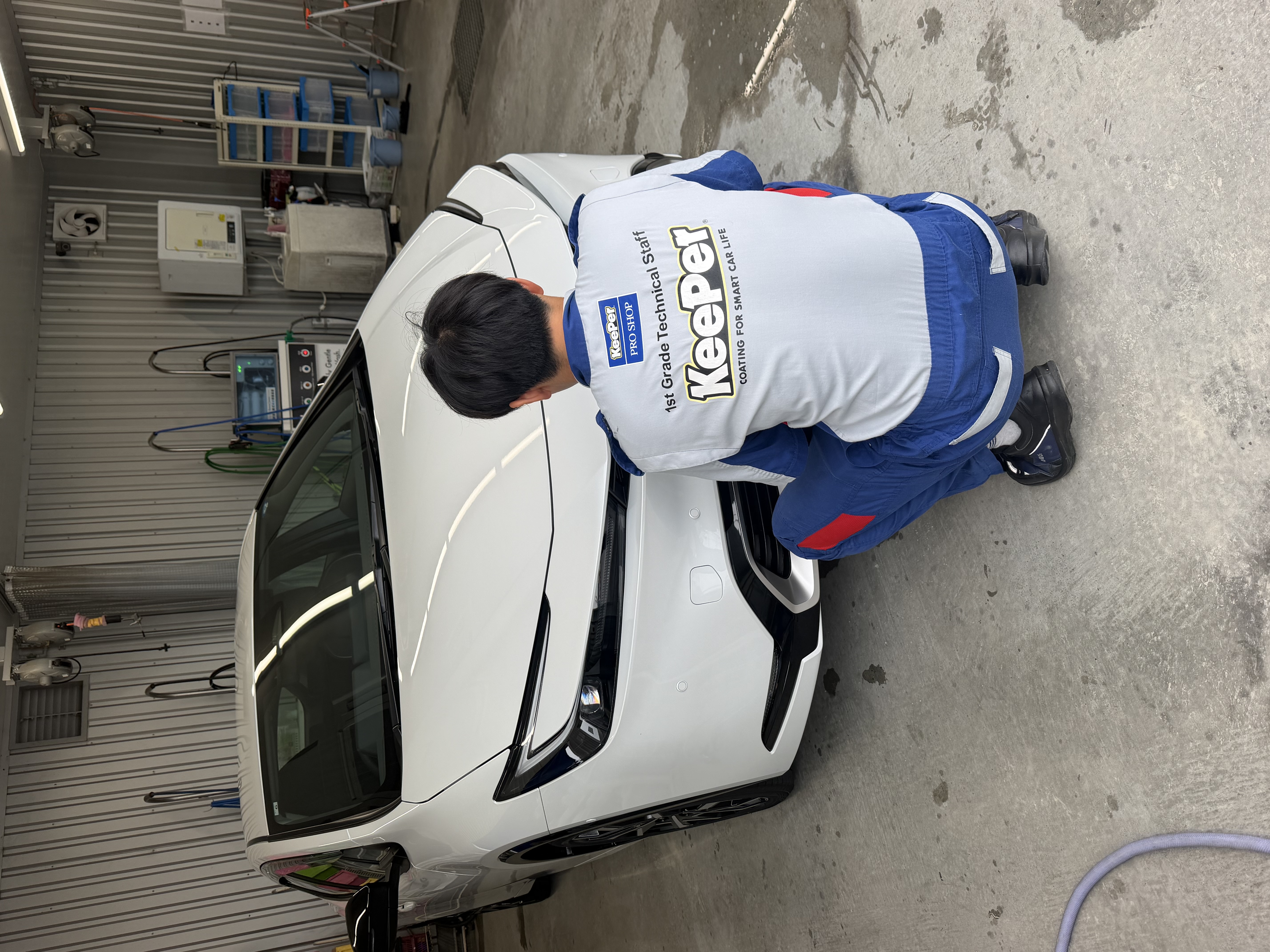 ENEOSウイング　セルフ大仁SSでは新車プリウスダイヤⅡkeeperプレミアムを施工しました🚗