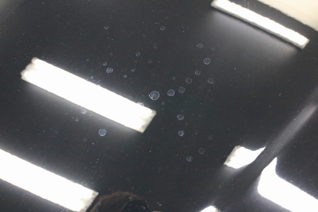 車　水シミ　取り方