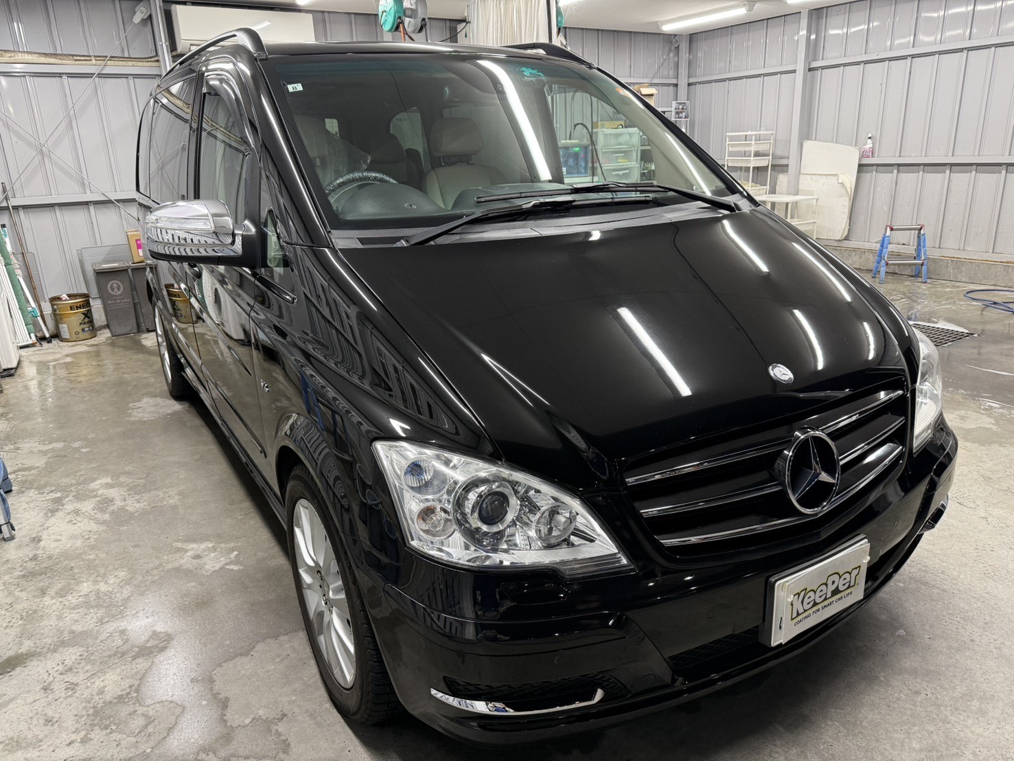 冬のベンツVクラスにフレッシュキーパー施工で愛車を守ろう🚗✨