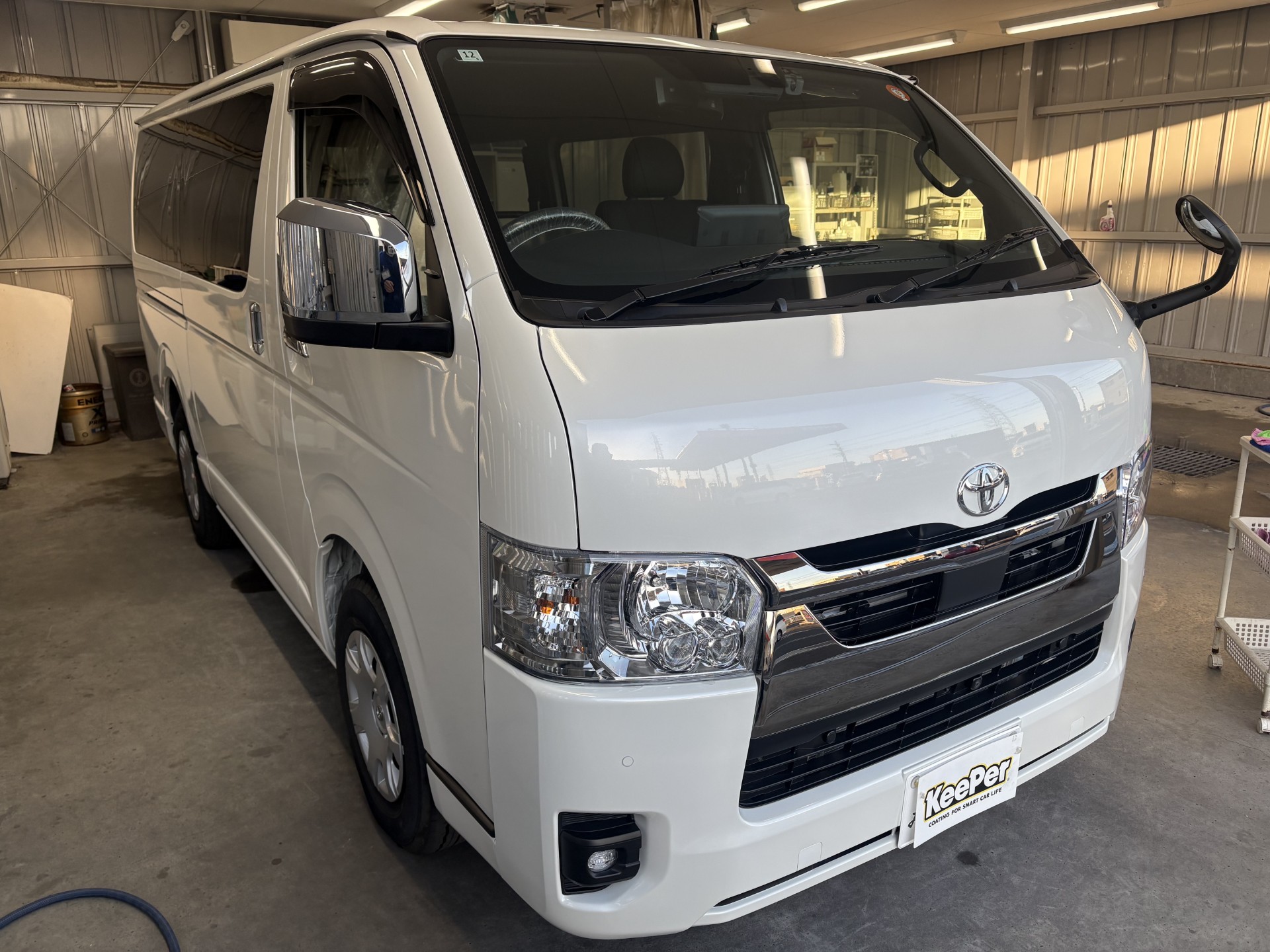 冬のハイエースにおすすめフレッシュキーパーでツヤUP🚗✨