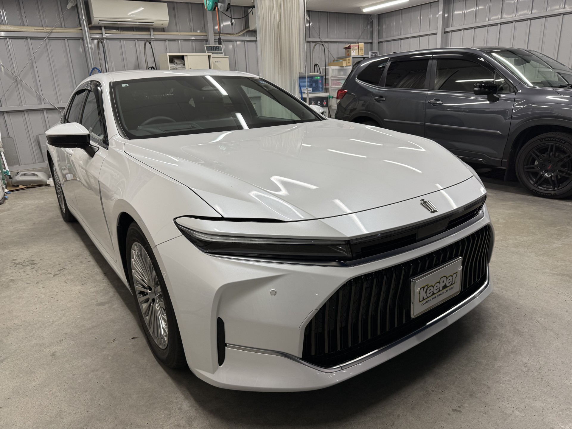 クラウンも大満足EXキーパー施工で輝く愛車に✨