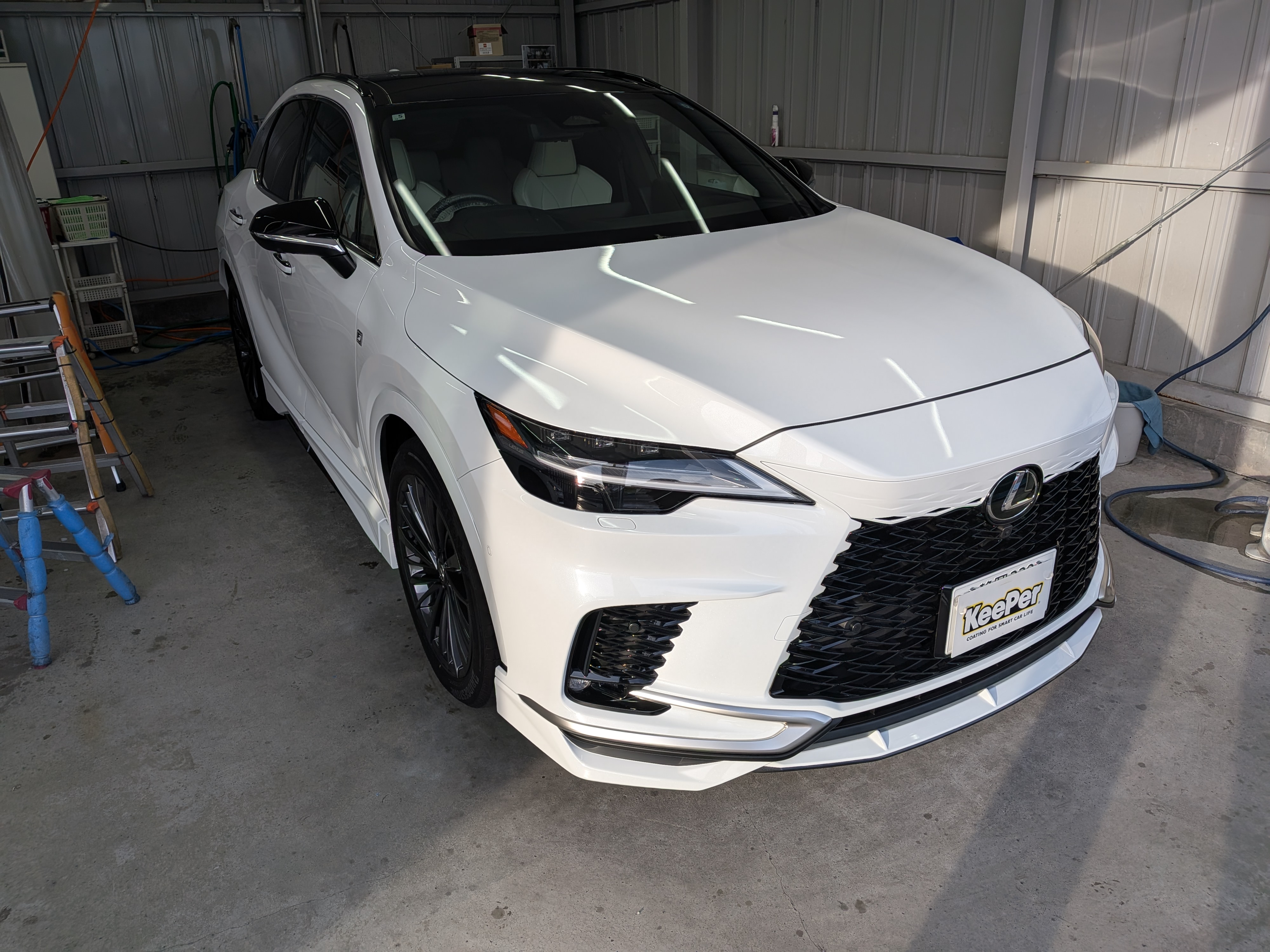 春の愛車ケアにおすすめレクサスRXコーティングとタイヤ点検🌸