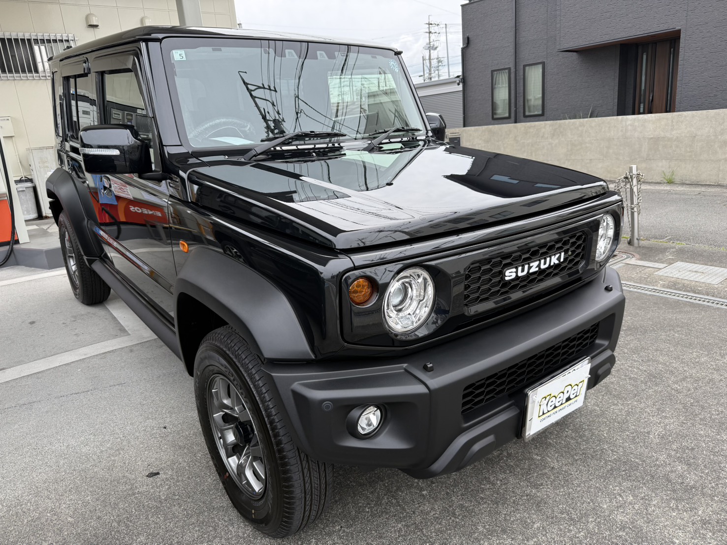 ジムニーノマドを夏の紫外線から守るキーパーコーティング