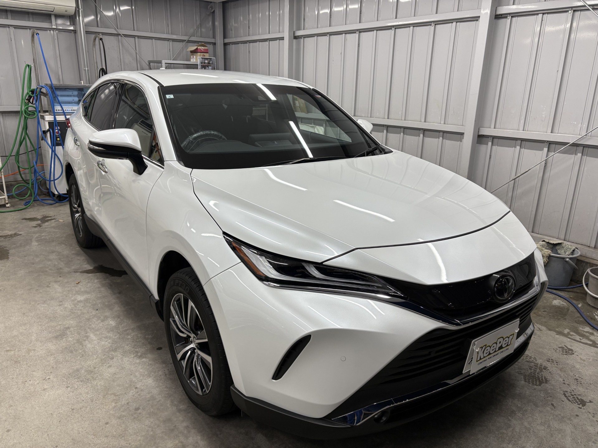 冬のハリアーに最適フレッシュキーパーで輝き続くコーティング✨