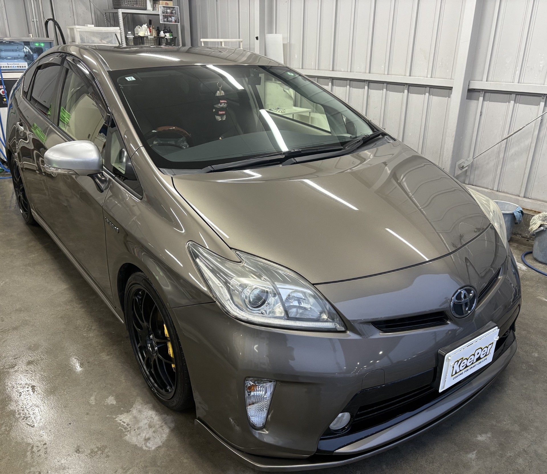 ☆状態良☆【HYS/3rdをセルフカスタム❗】FERGADELIC L❕ IG3387 1/18 TOP SECRET Fairlady Z (RZ34) Red Metallic | LINE UP