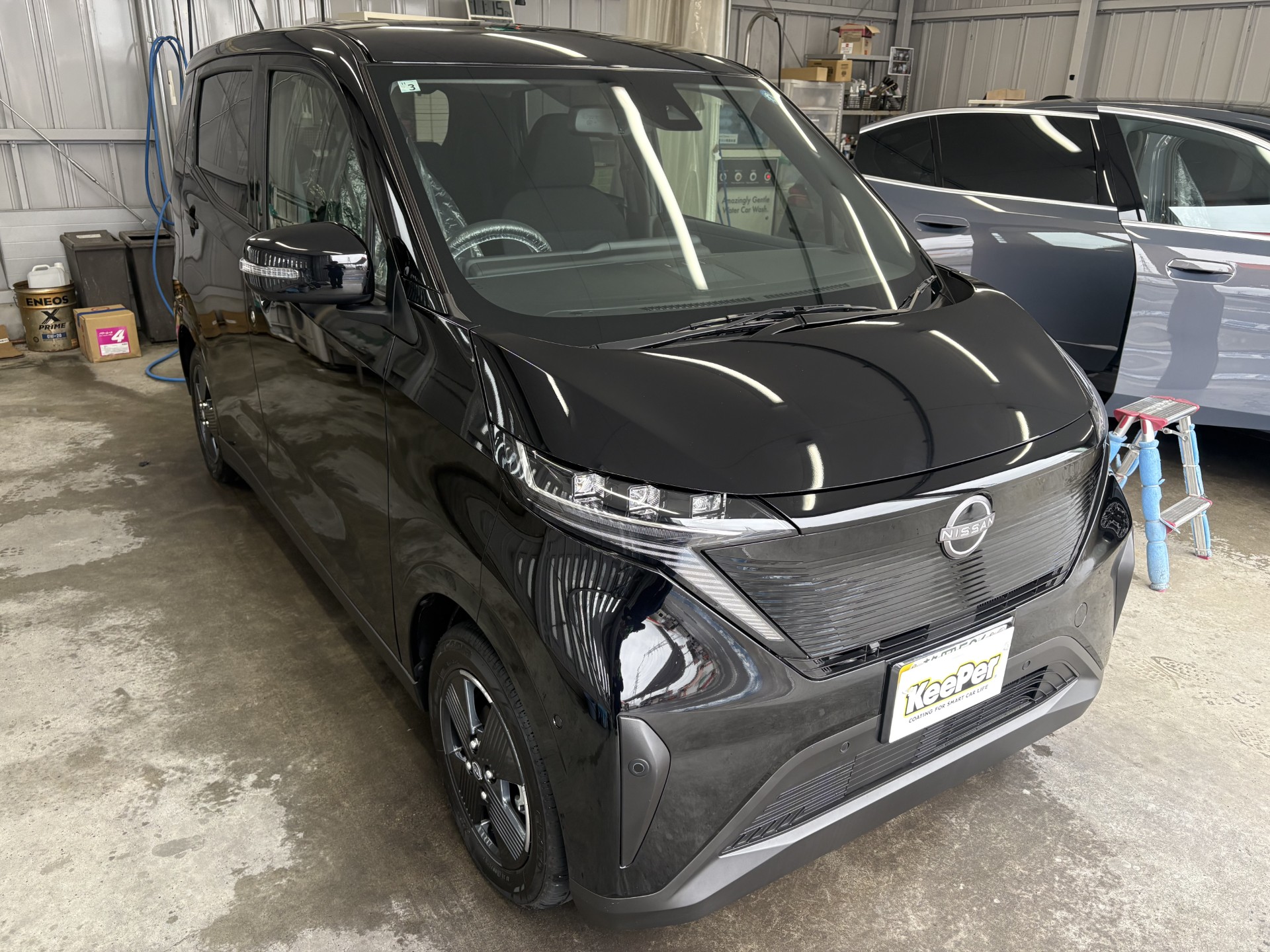 春の黄砂対策におすすめ日産サクラのキーパーコーティング体験記😊
