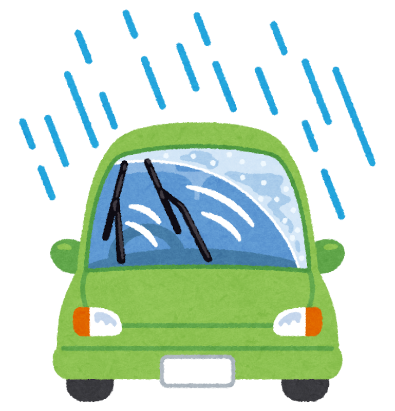 梅雨の視界対策におすすめワイパー点検キャンペーン開催中☔