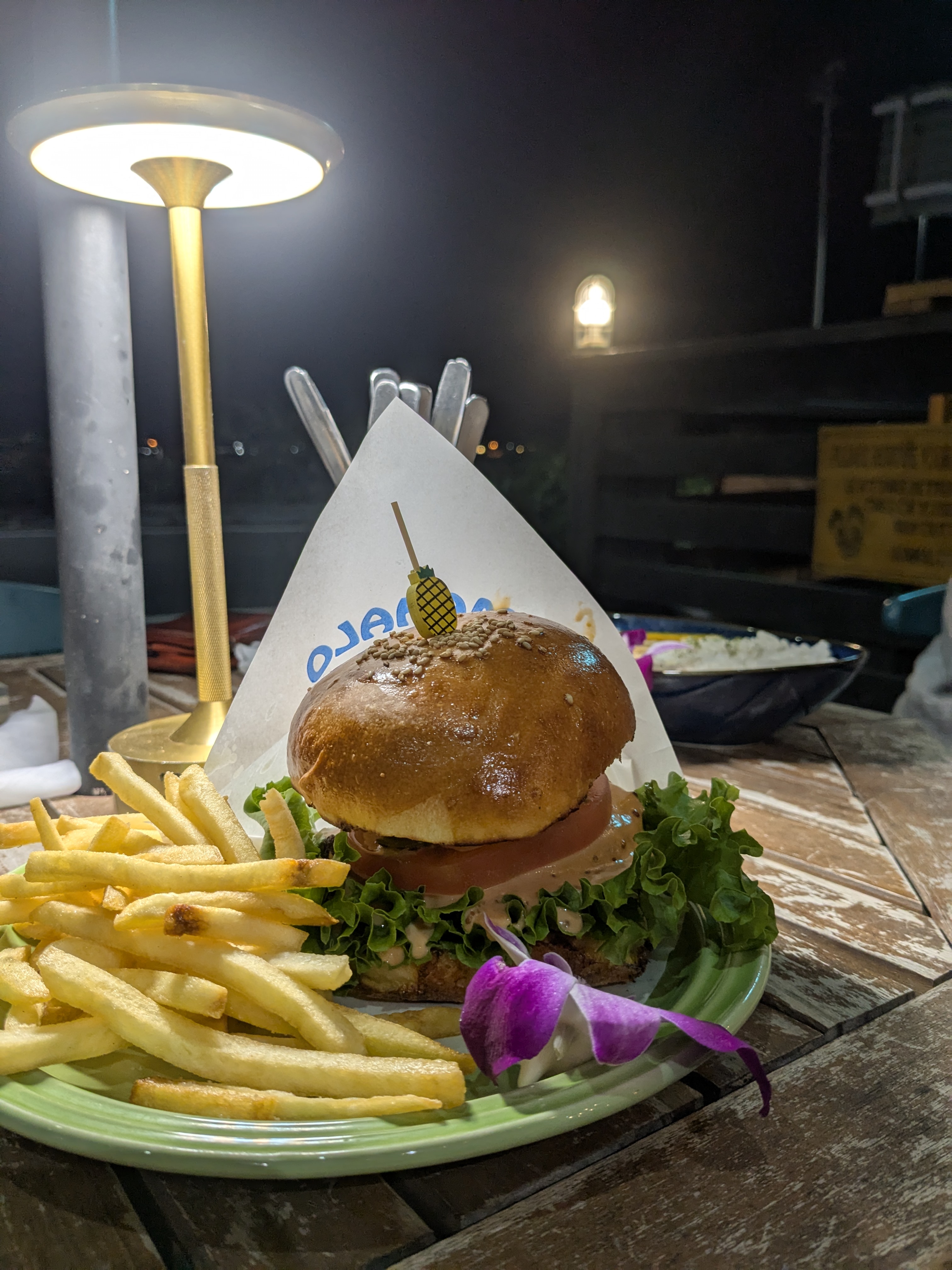 でっかいハンバーガー❗