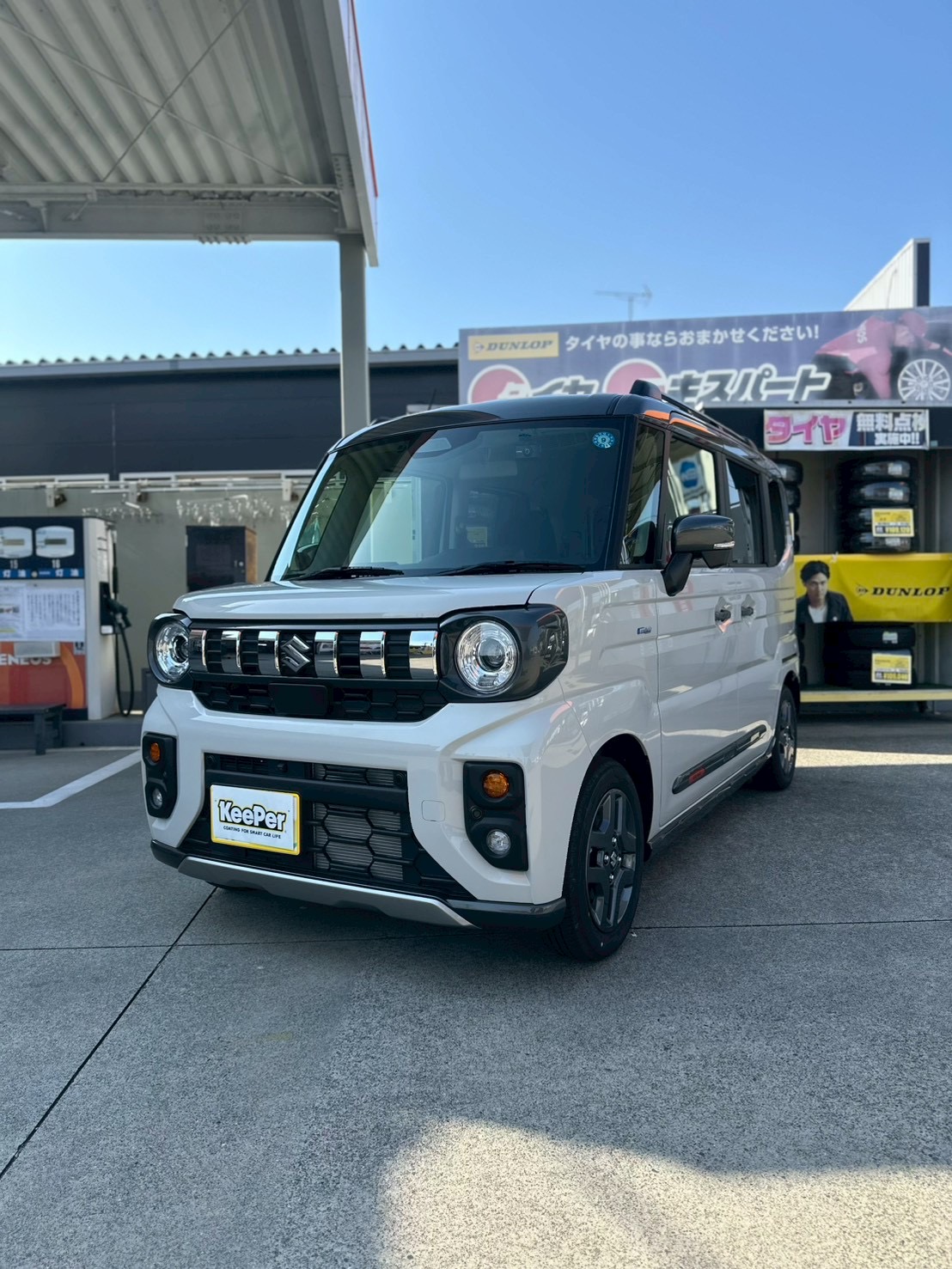スペーシアギアに大人気ダイヤⅡキーパー✨