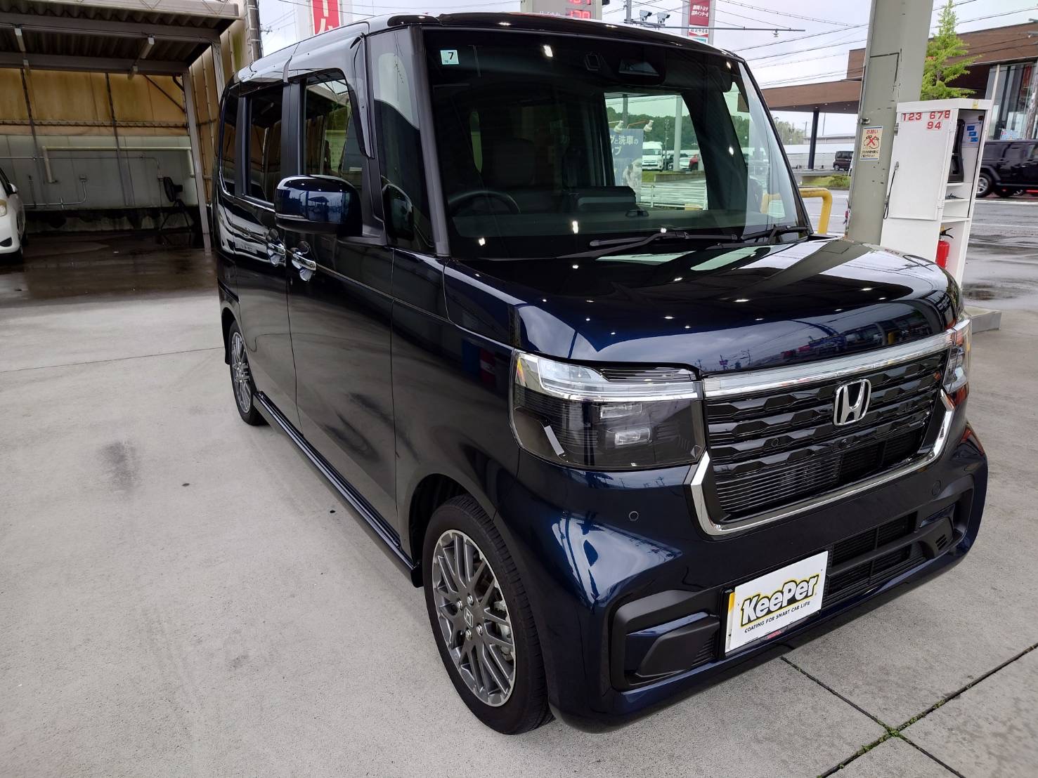 ENEOSウイング袋井インターTSでN-boxのコーティング施工事例🚗