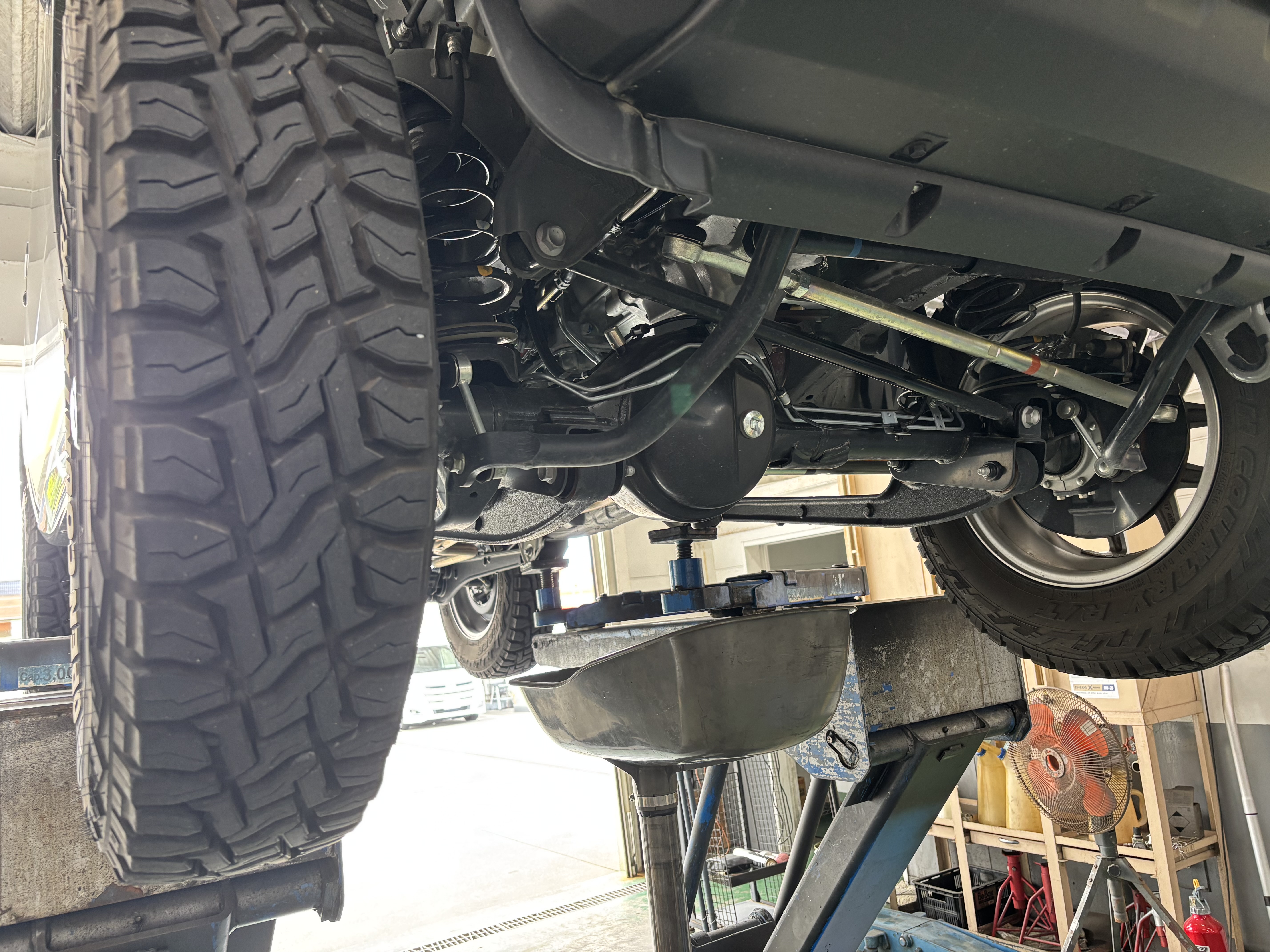 ジムニーのオイル交換⛽️