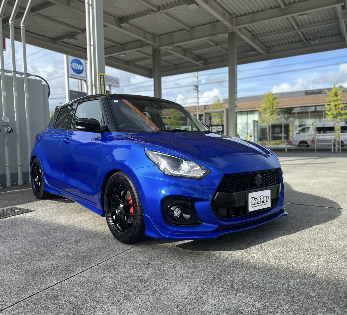 スズキ　スイフトスポーツ　袋井市　ENEOSウイング　ダイヤⅡキーパーメンテナンス