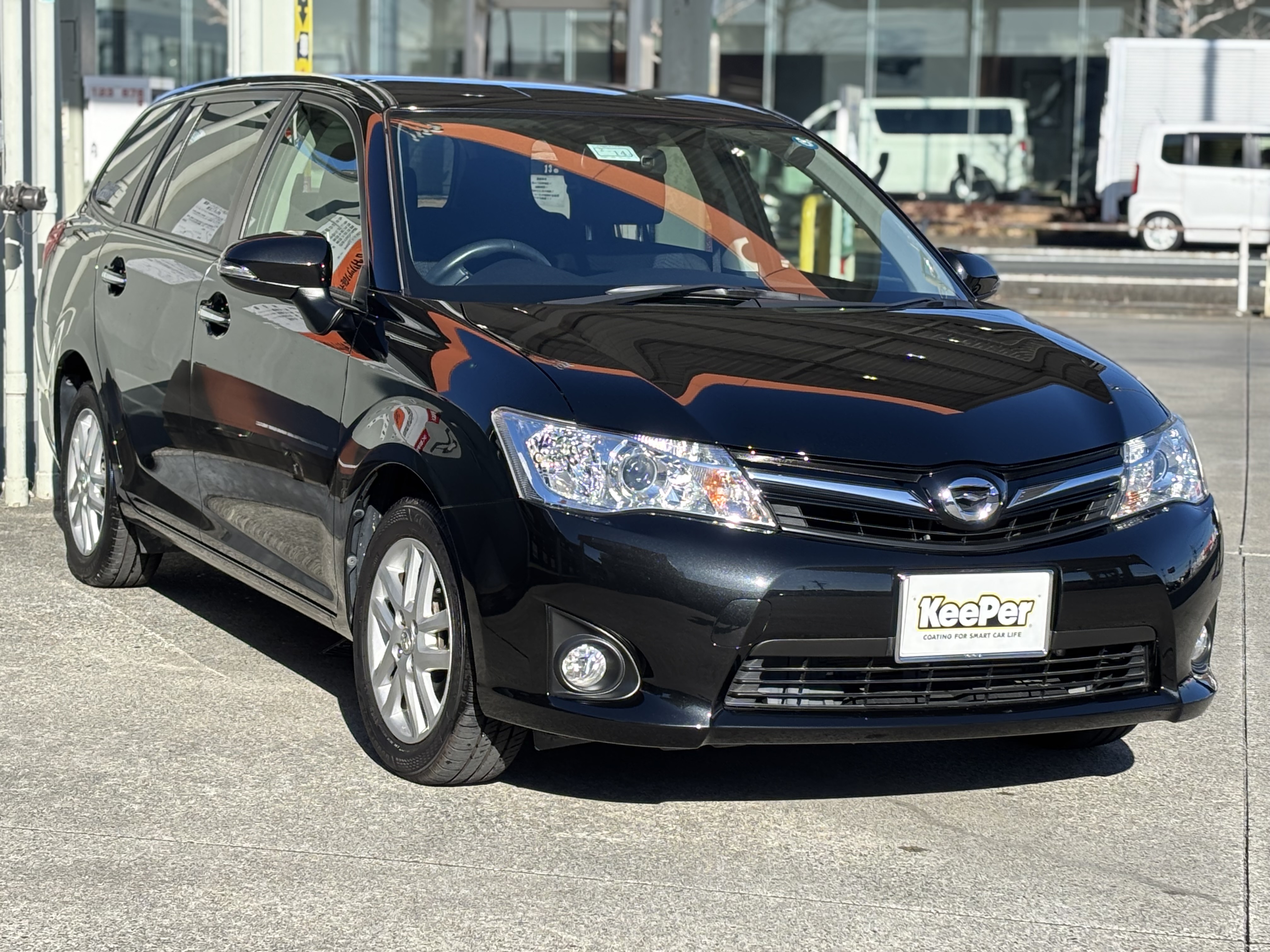 カローラフィールダーにダイヤⅡキーパーを施工✨