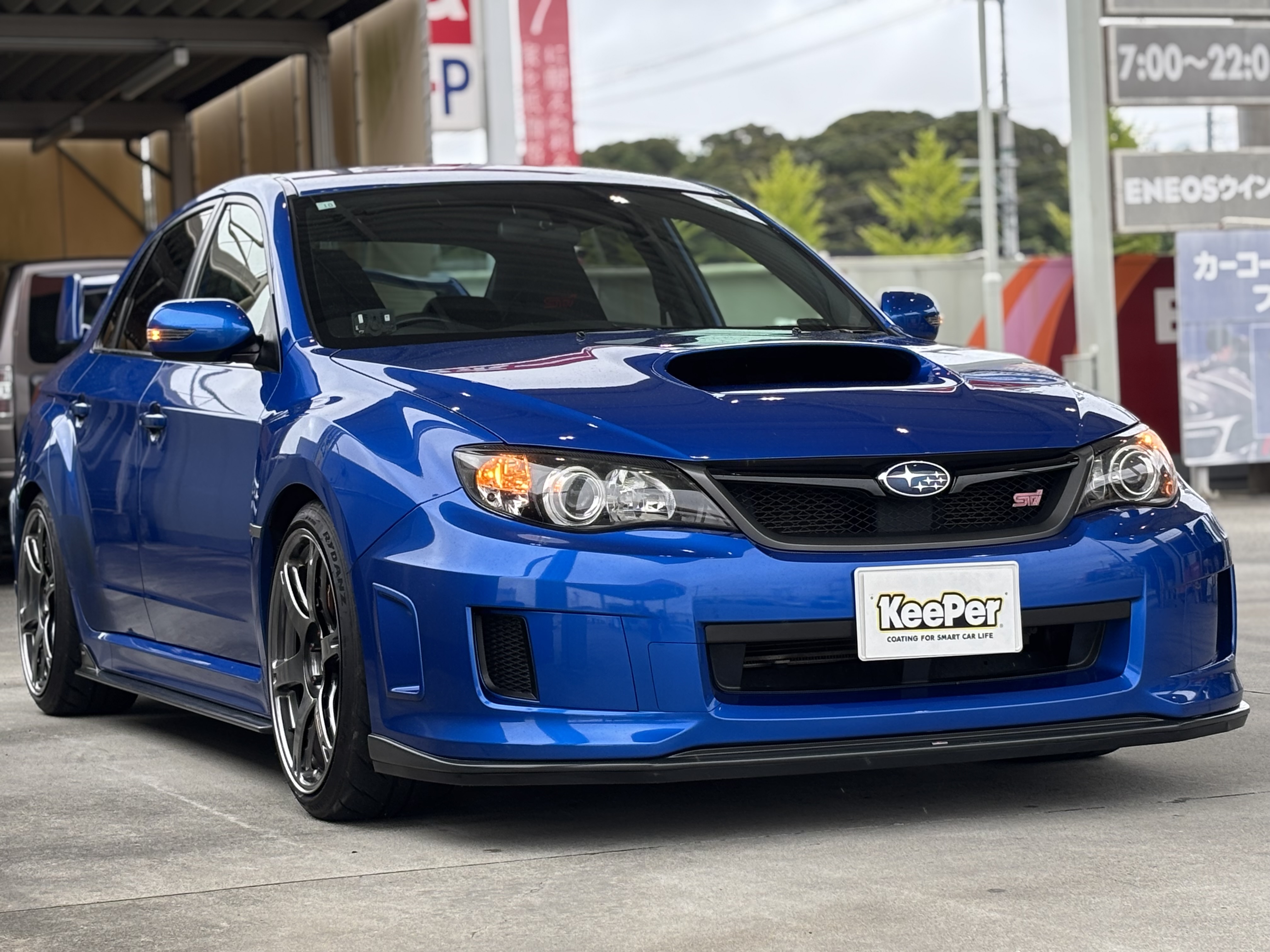 WRXにダイヤモンドキーパーコーティング施工✨