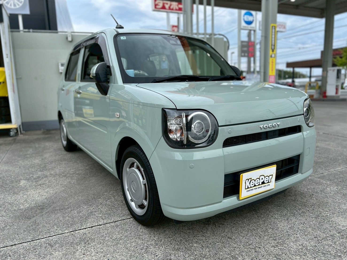ミラ　トコット　コーティング　クリスタルキーパー