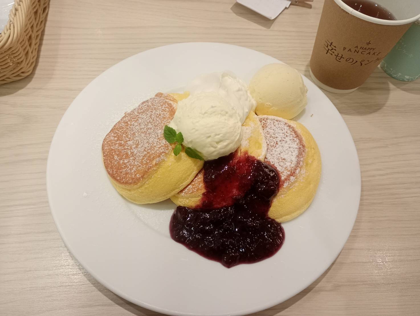 幸せのパンケーキ