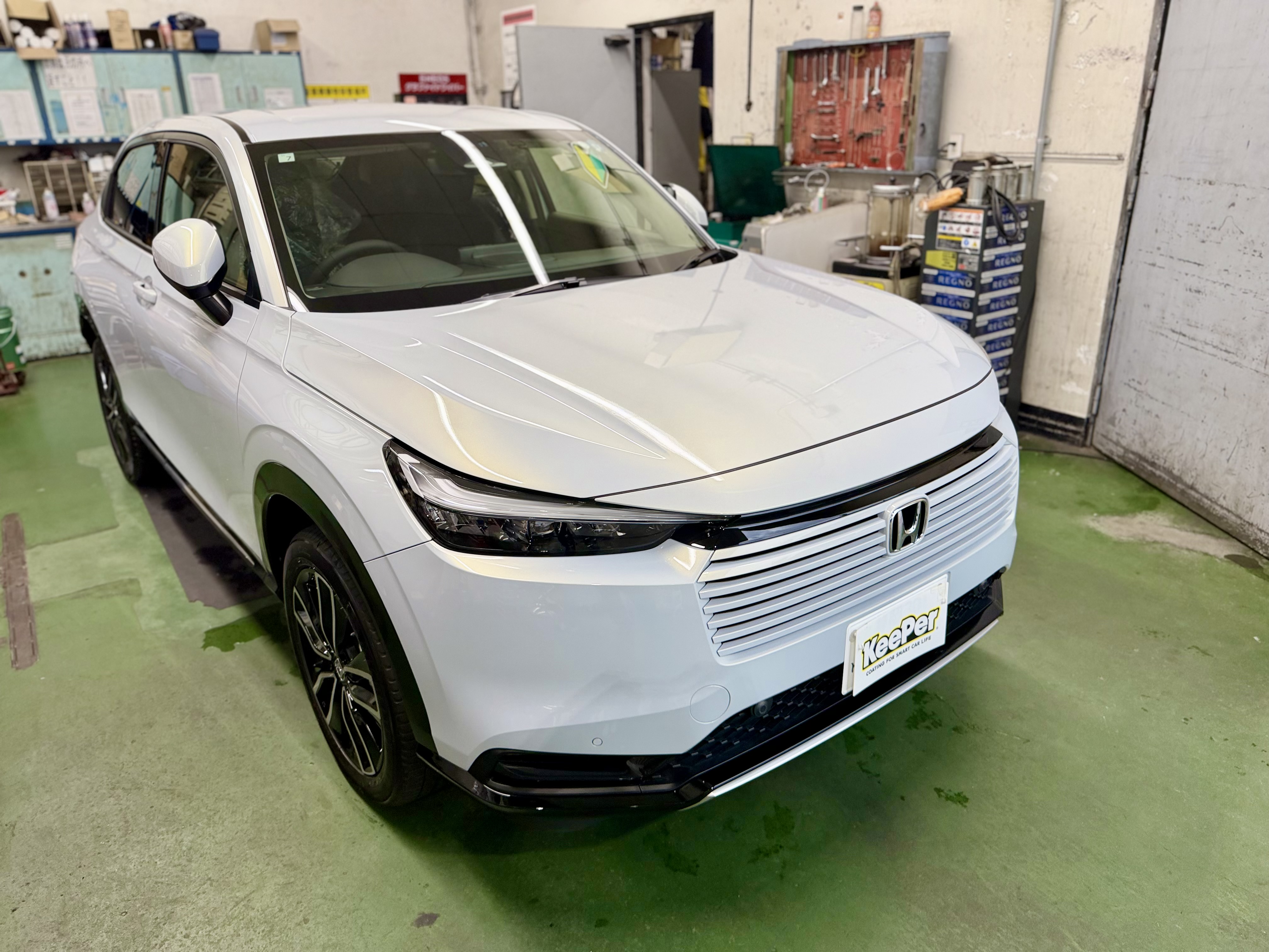 HONDA/ヴェゼルにダイヤIIを施行