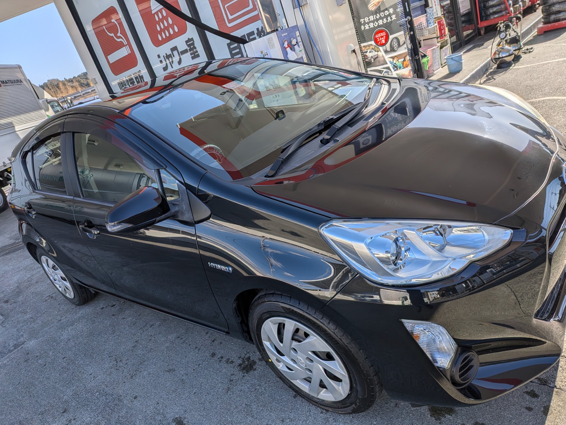 トヨタアクアの車検体験記と楽天車検でお得に安心点検🚗