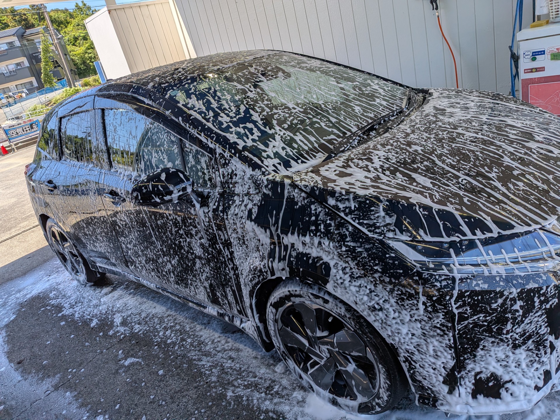 日産ノートオーラのコーティング無料点検と夏前メンテナンス🚗