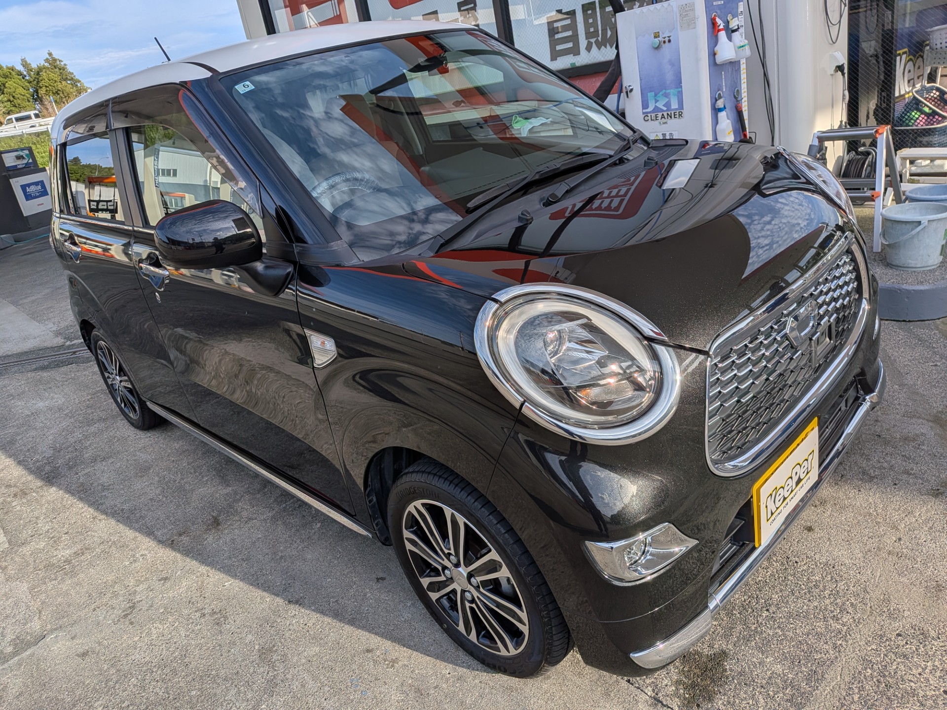 ダイハツキャストフレッシュキーパー施工　掛川市八坂ENEOSウイングルート１掛川TS✨