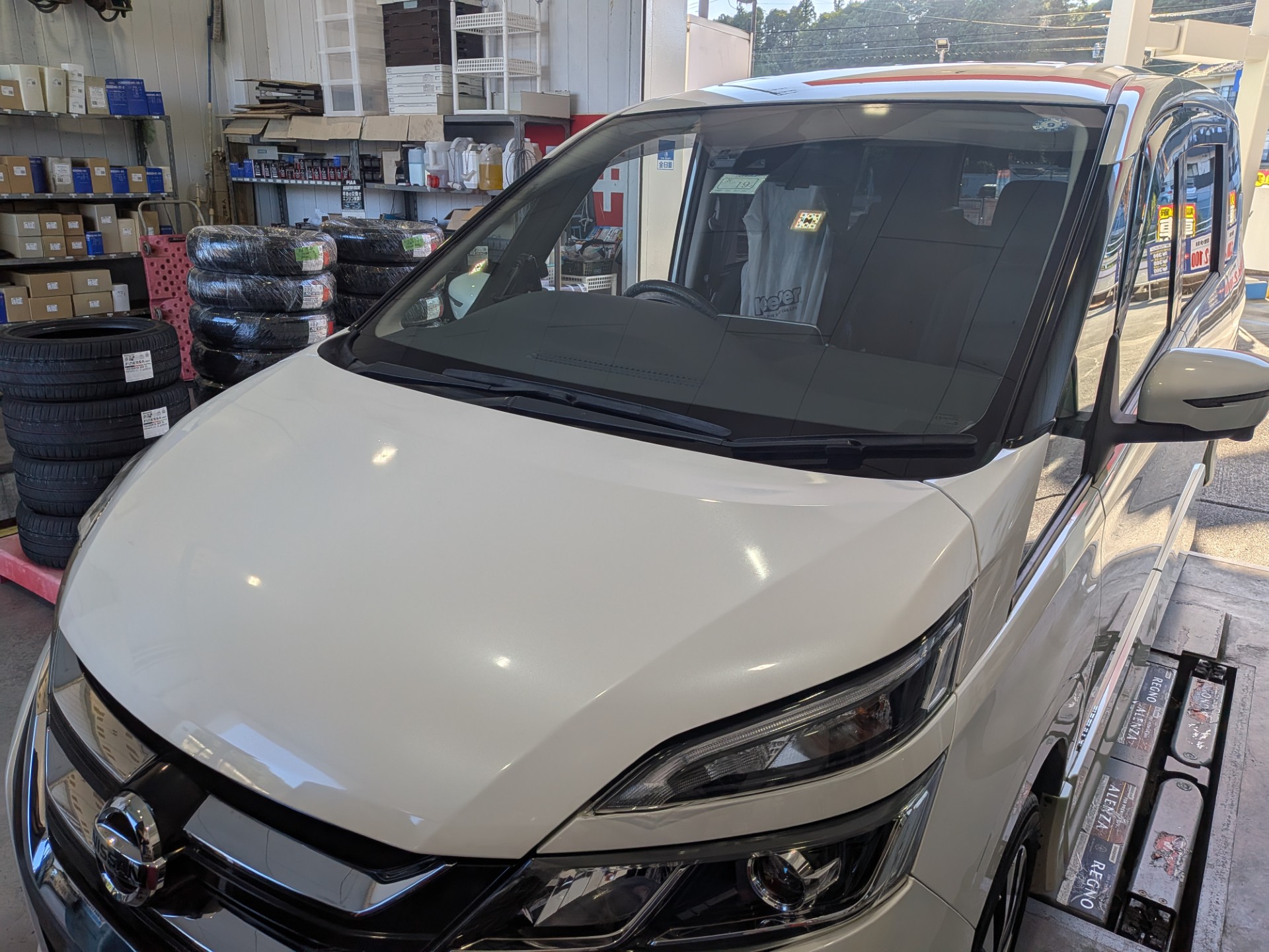 ルート１掛川TSで楽天車検をご利用いただいた日産/セレナ