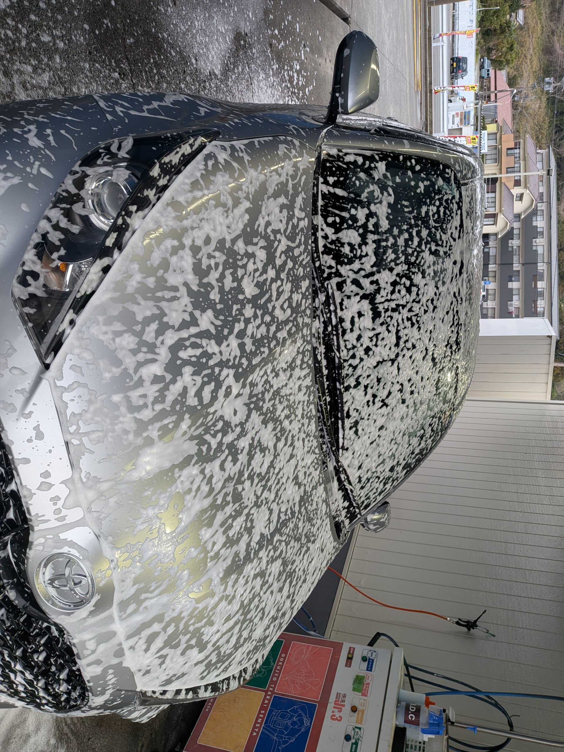 トヨタ/ヤリスを手洗い洗車🚙春に向けてピカピカに⚡