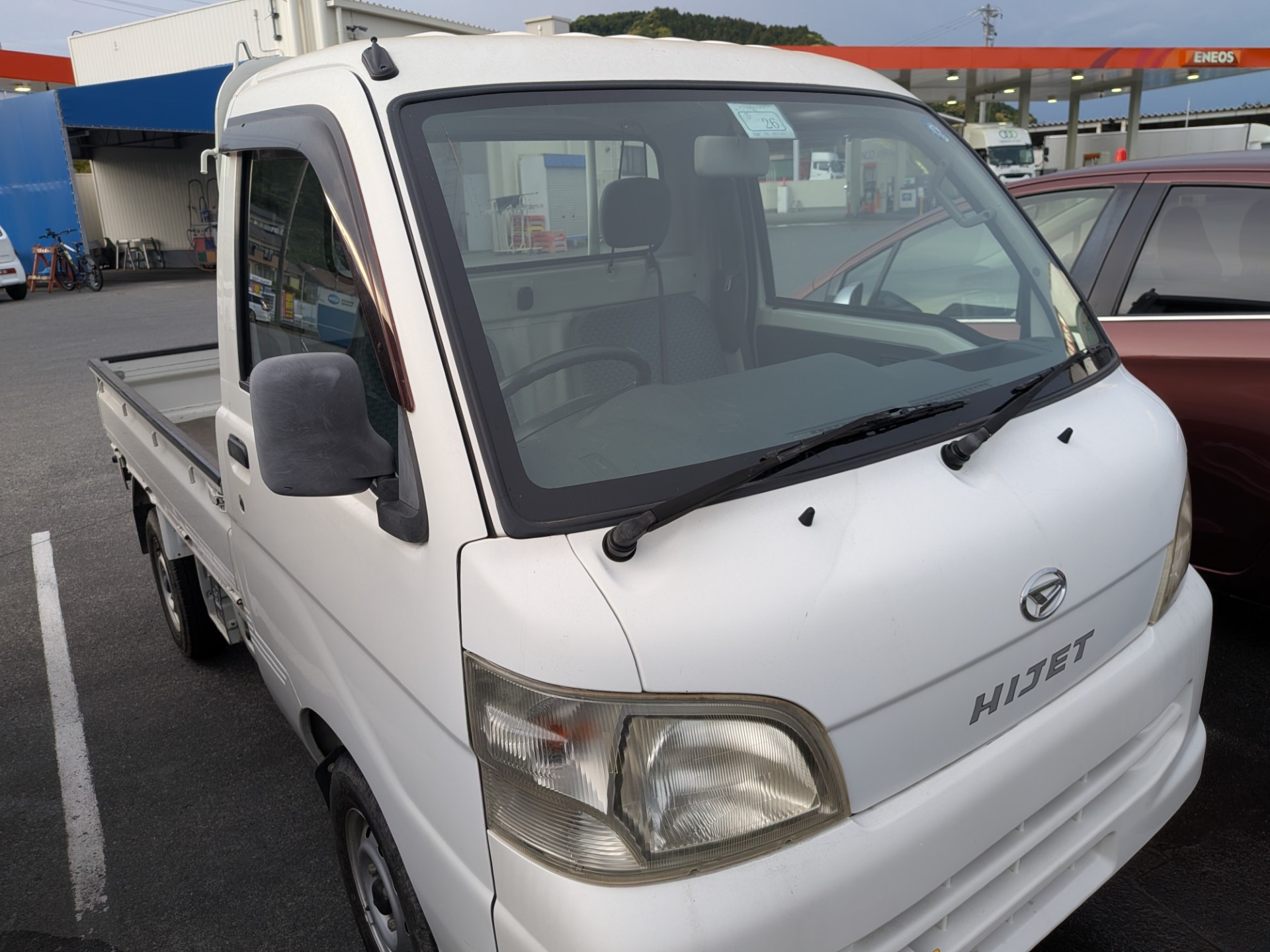 ダイハツハイゼット車検　掛川市八坂ENEOSウイングルート１掛川TS😊