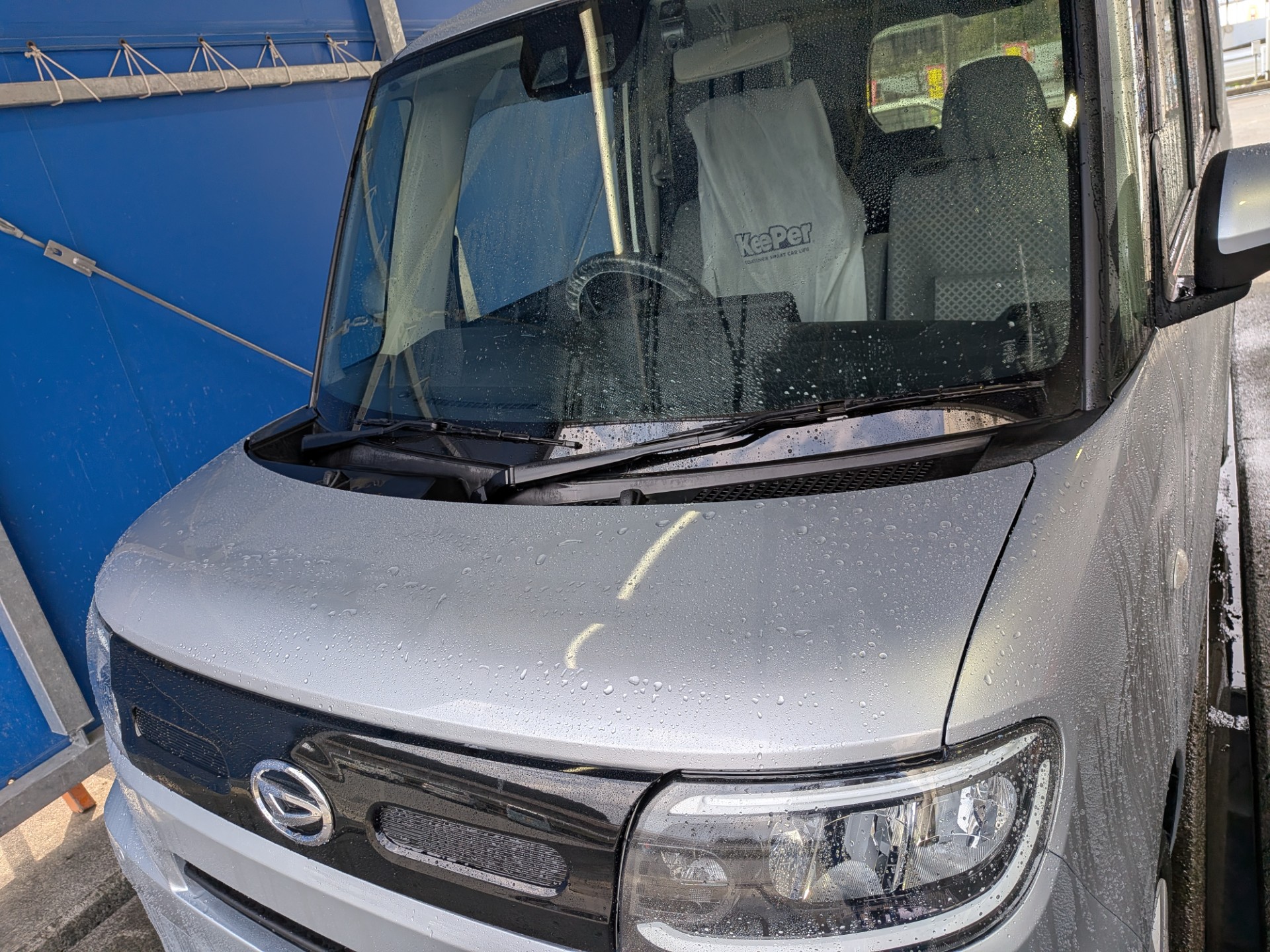 ダイハツタントの春コーティング点検洗車で愛車ピカピカに🌸